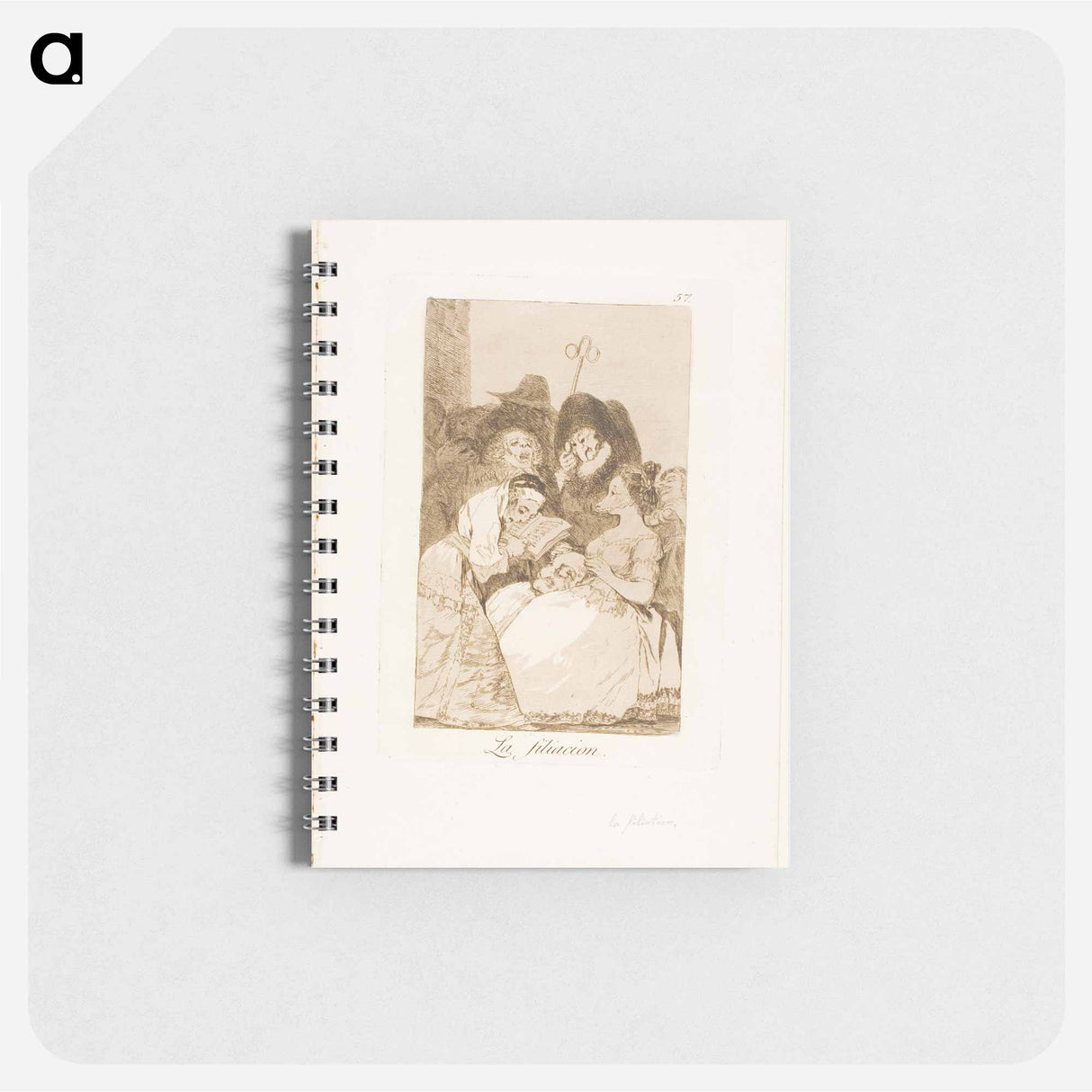 The Filiation - Francisco de Goya Memo.