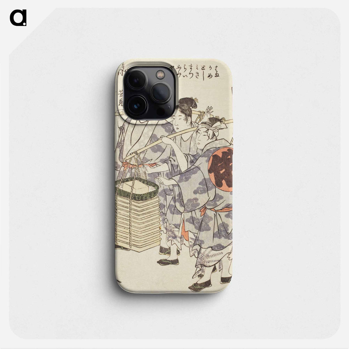 Niwaka Performance: Zensei Kogane no Hana - 喜多川 歌麿 Phone Case.
