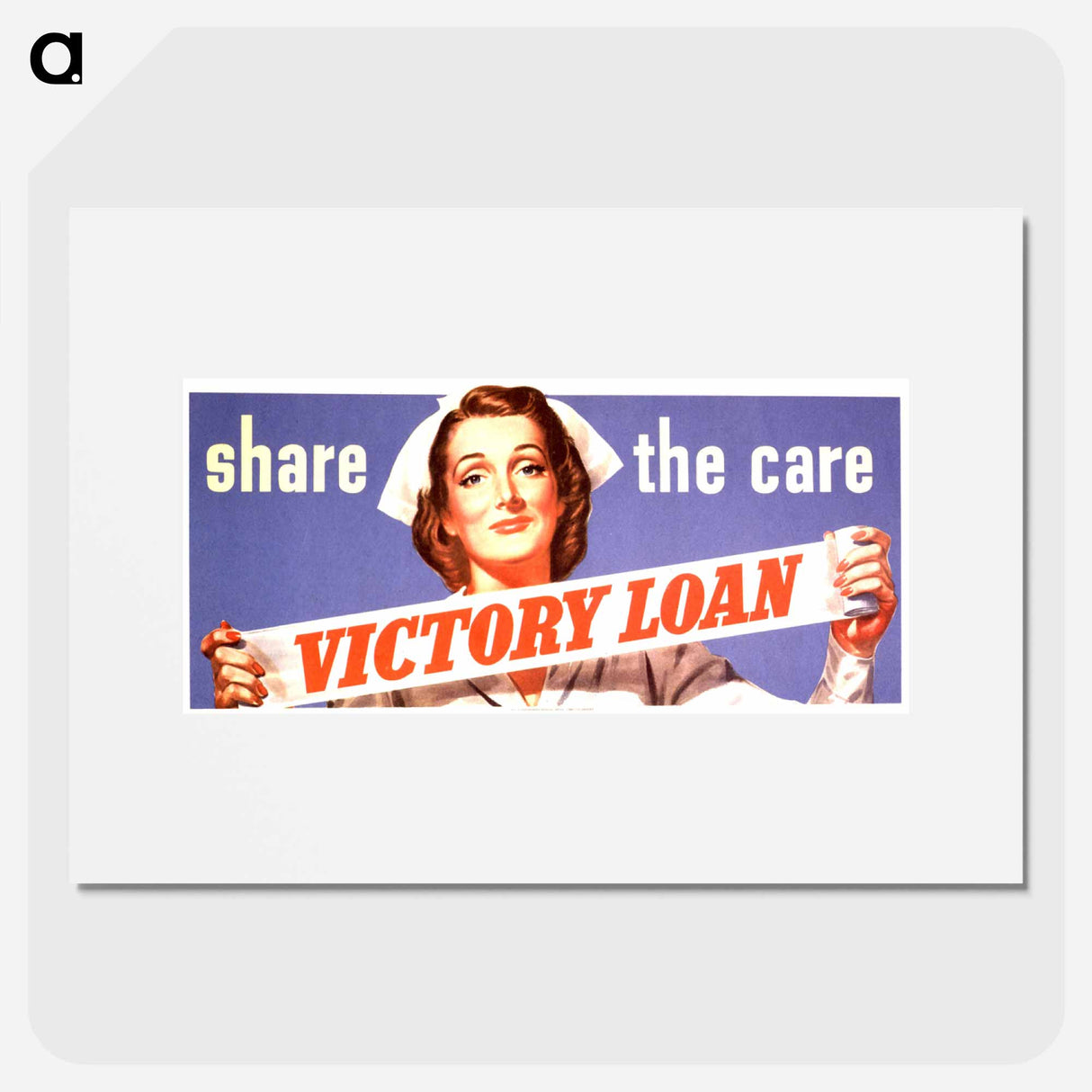 アートポスター-Share the Care, Victory Loan
- 国立医学図書館 Poster.