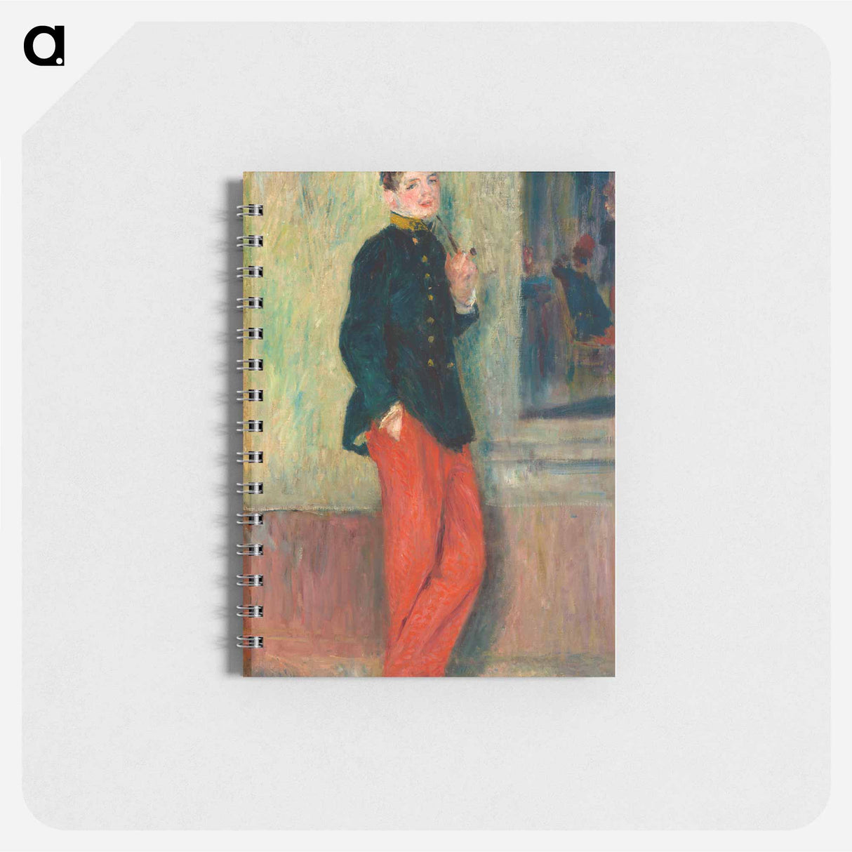 The Young Soldier - ピエール オーギュスト ルノワール Memo.