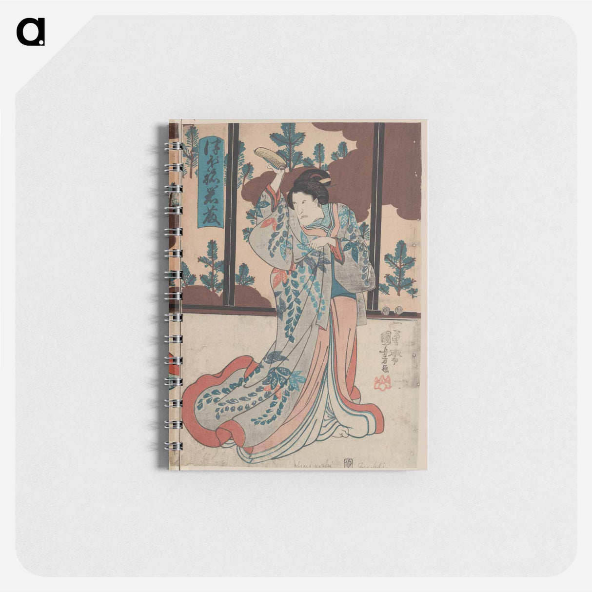 Tsubone iwafuji chūrō onoe meshitukai hatsu - 歌川 国芳 Memo.