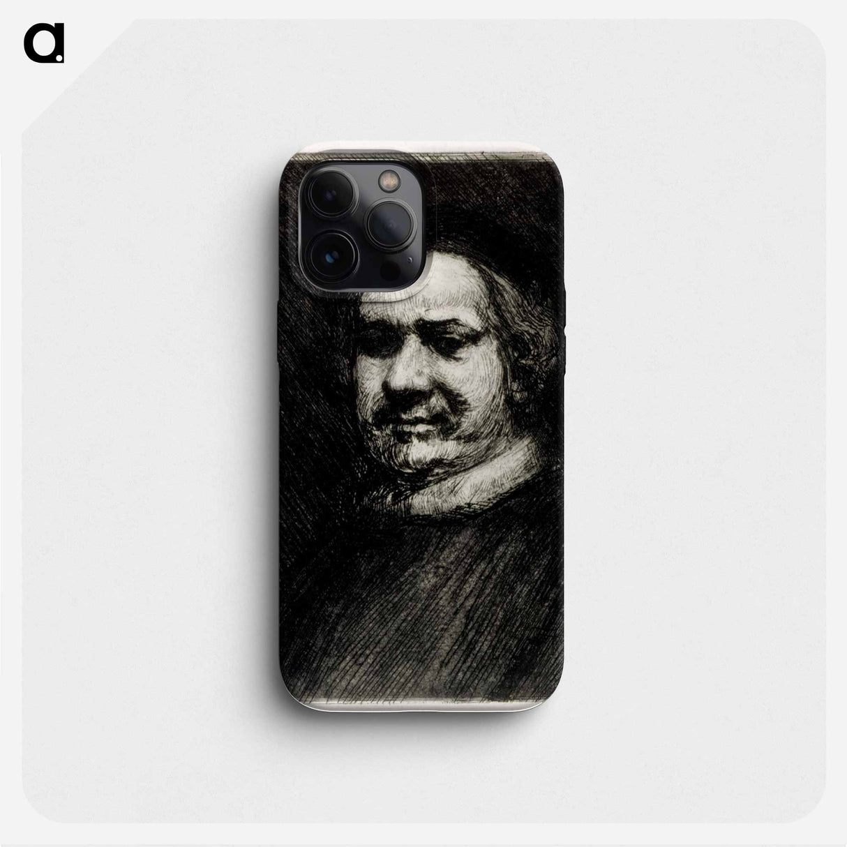 Portrait of Rembrandt - アルバート エーデルフェルト Phone Case.