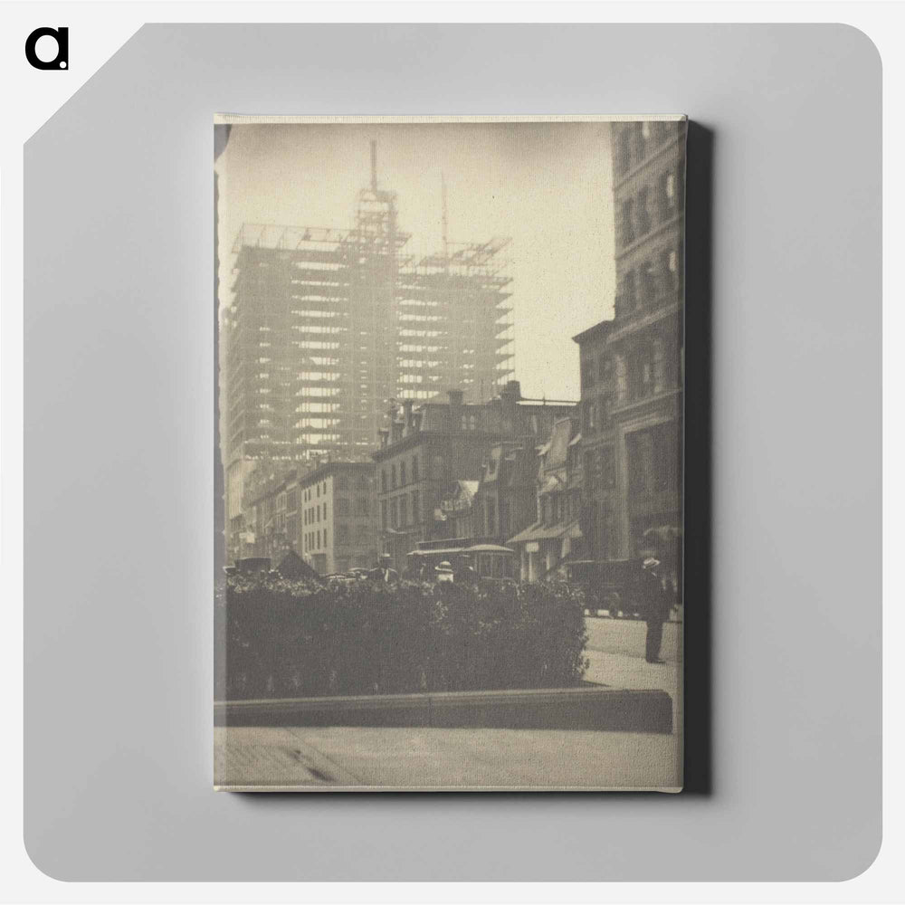 Old and New New York - アルフレッド スティーグリッツ Canvas.