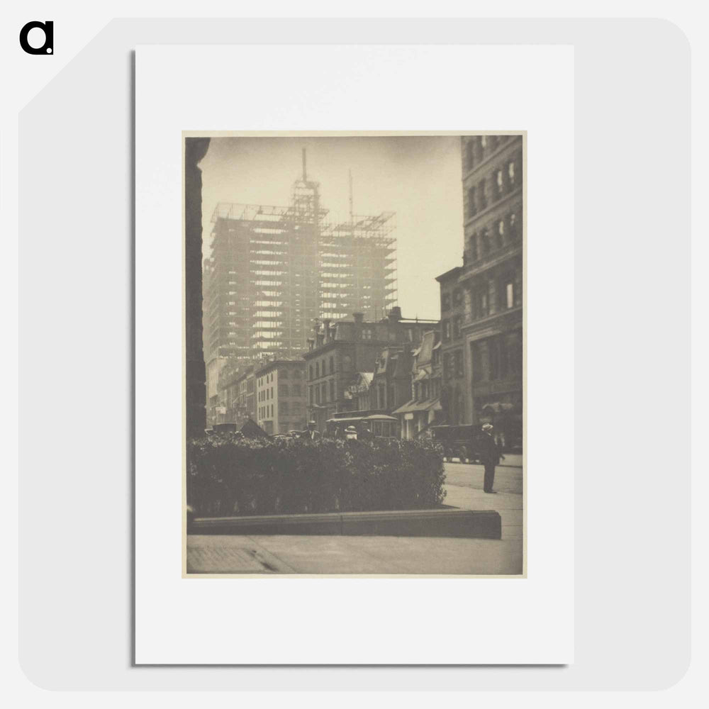 Old and New New York - アルフレッド スティーグリッツ Poster.