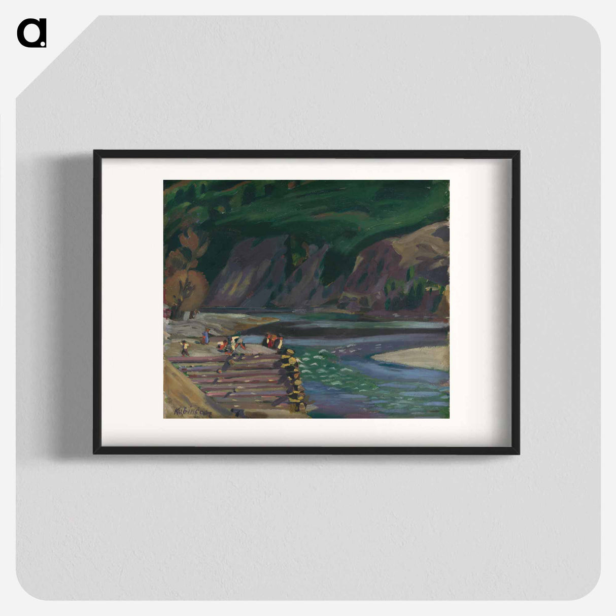 Motif from dolný kubín - アーノルド ピーター ワイズ クビンチャン Poster.