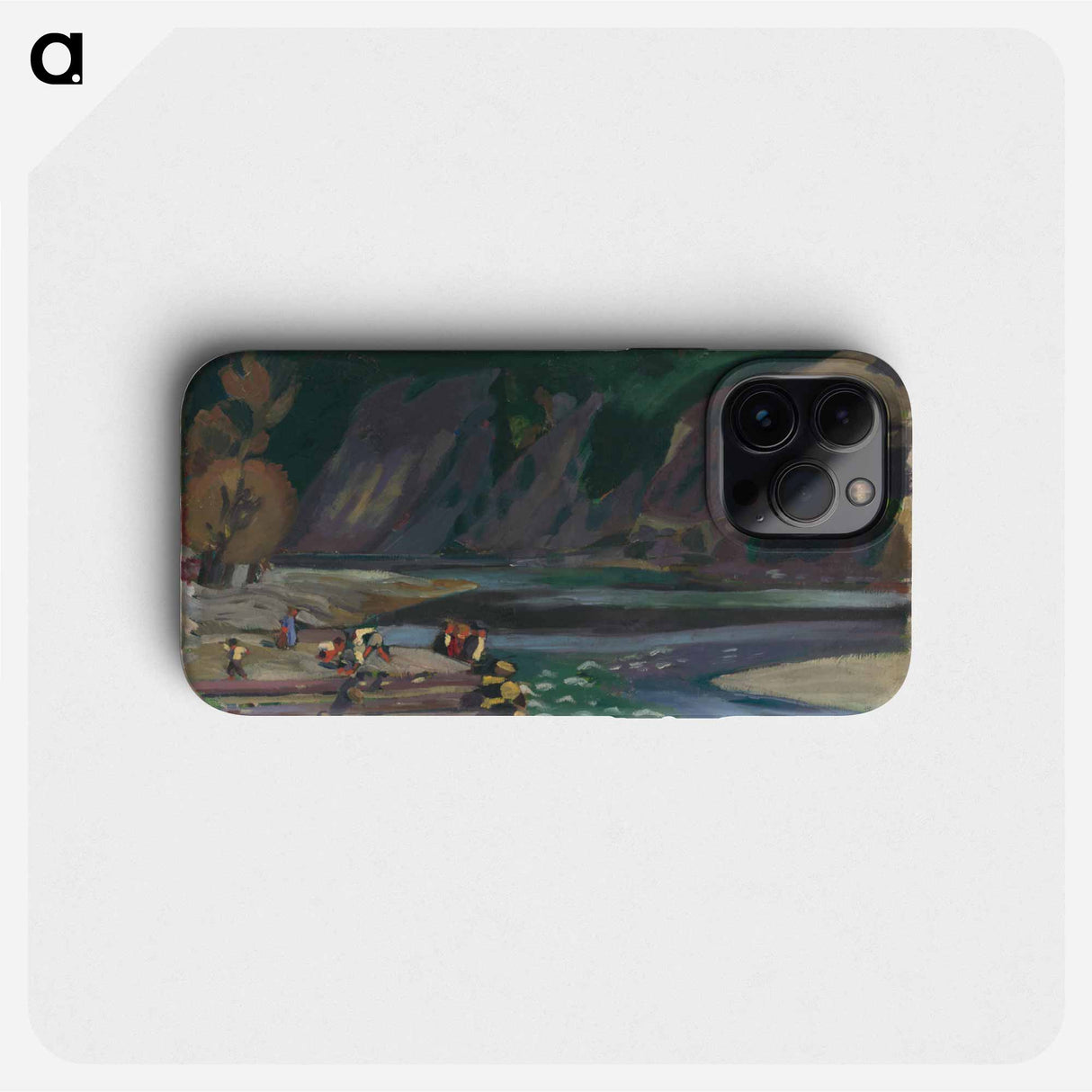 Motif from dolný kubín - アーノルド ピーター ワイズ クビンチャン Phone Case.