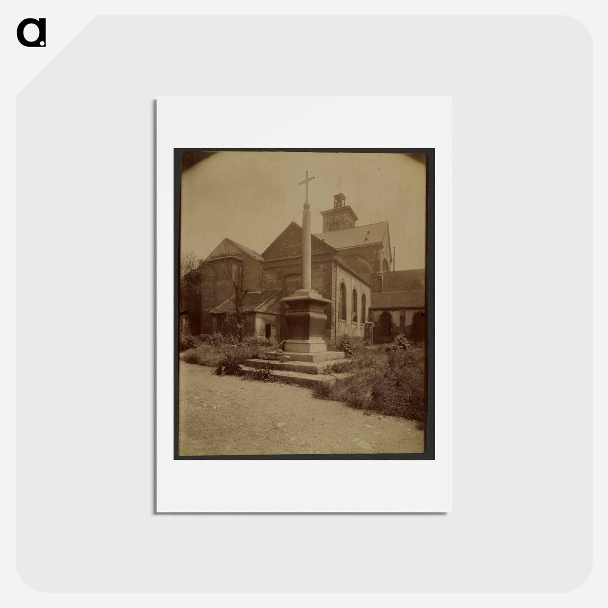 アートポストカード-Ancien Cimetière Sainte-Marguerite, Rue Saint-Bernard
- ウジェーヌ アジェ Postcard.