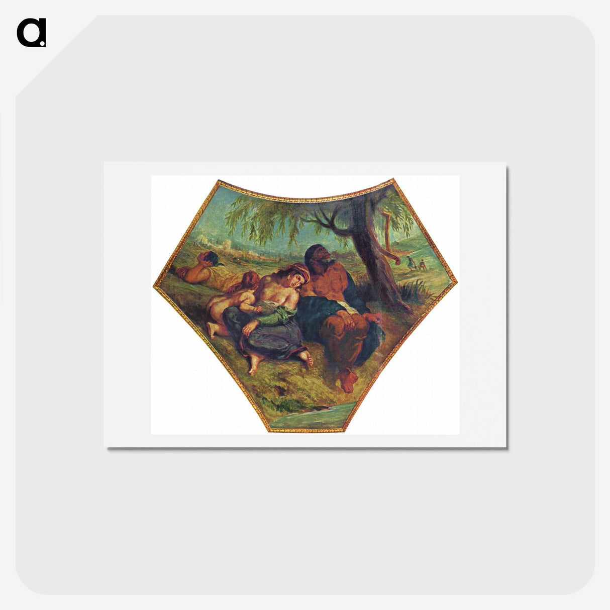 2-99_Eugene-Delacroix_hagaki