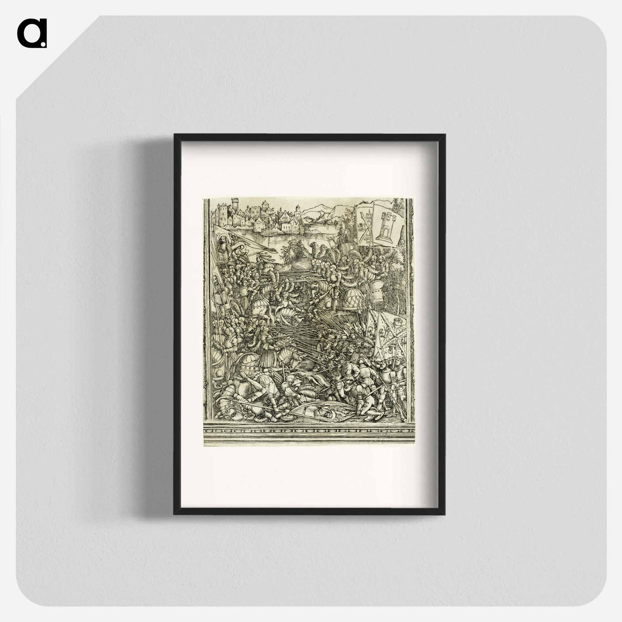 The War with Venice - アルブレヒト デューラー Poster.