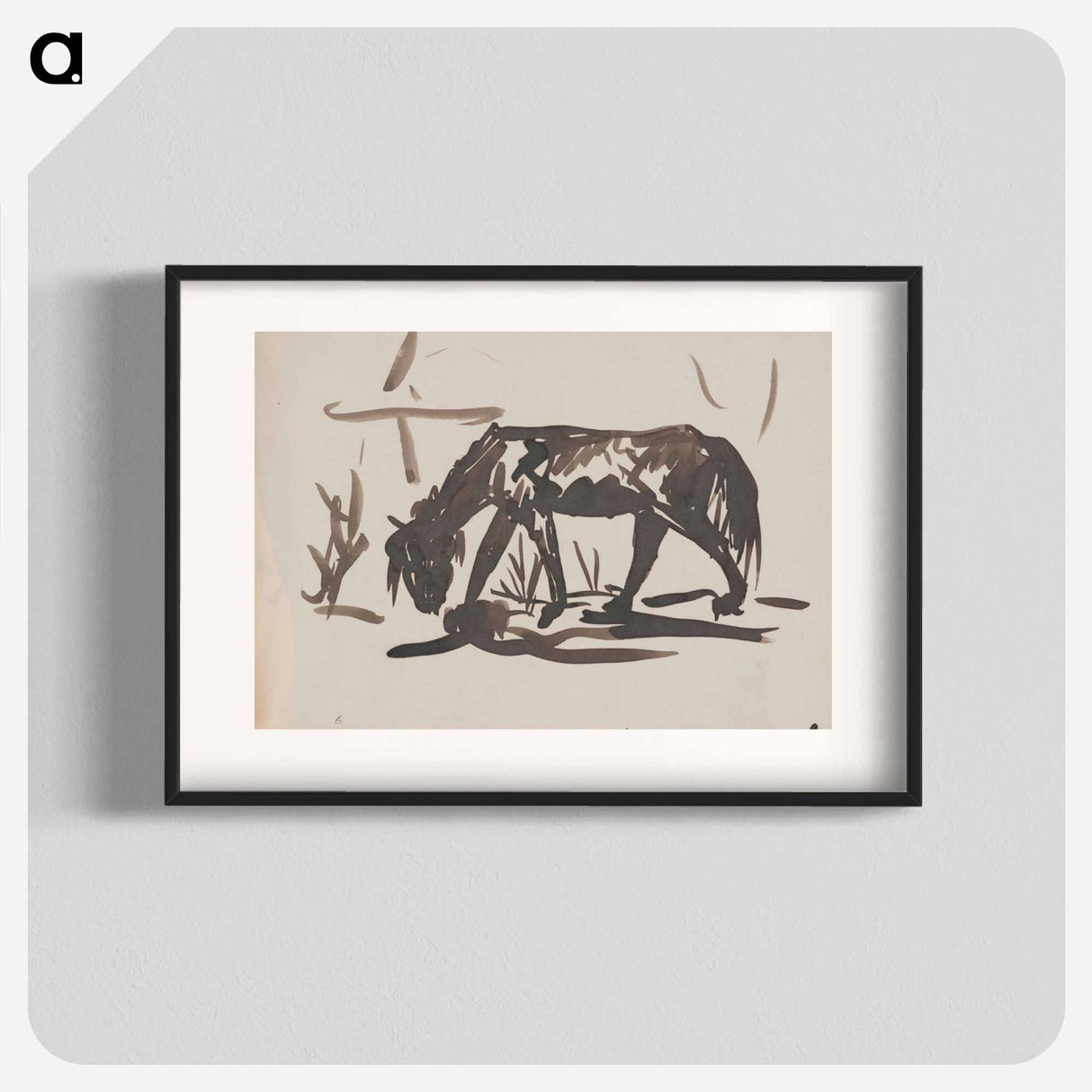 Sketchbook 9 horse - アーノルド ピーター ワイズ クビンチャン Poster.