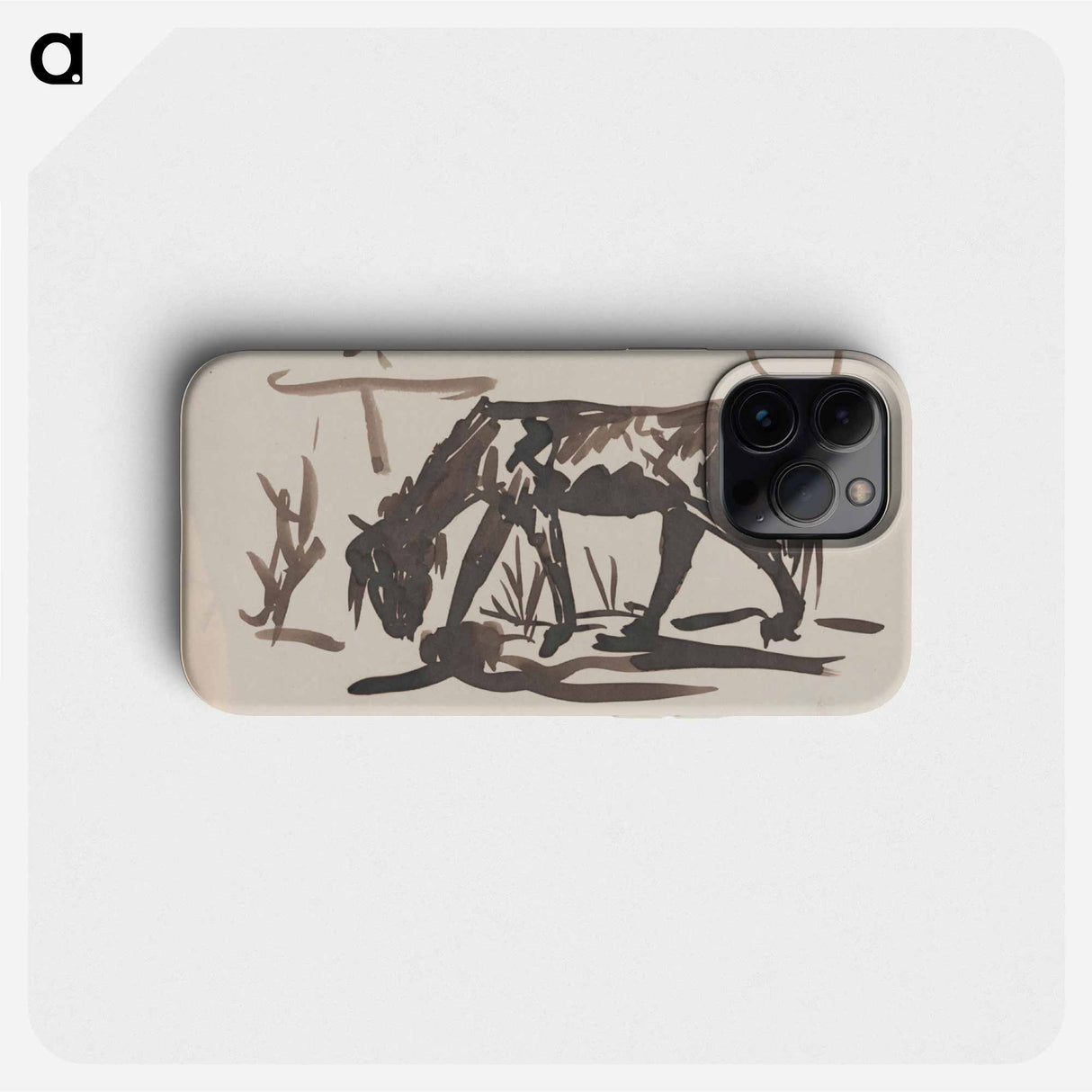 Sketchbook 9 horse - アーノルド ピーター ワイズ クビンチャン Phone Case.
