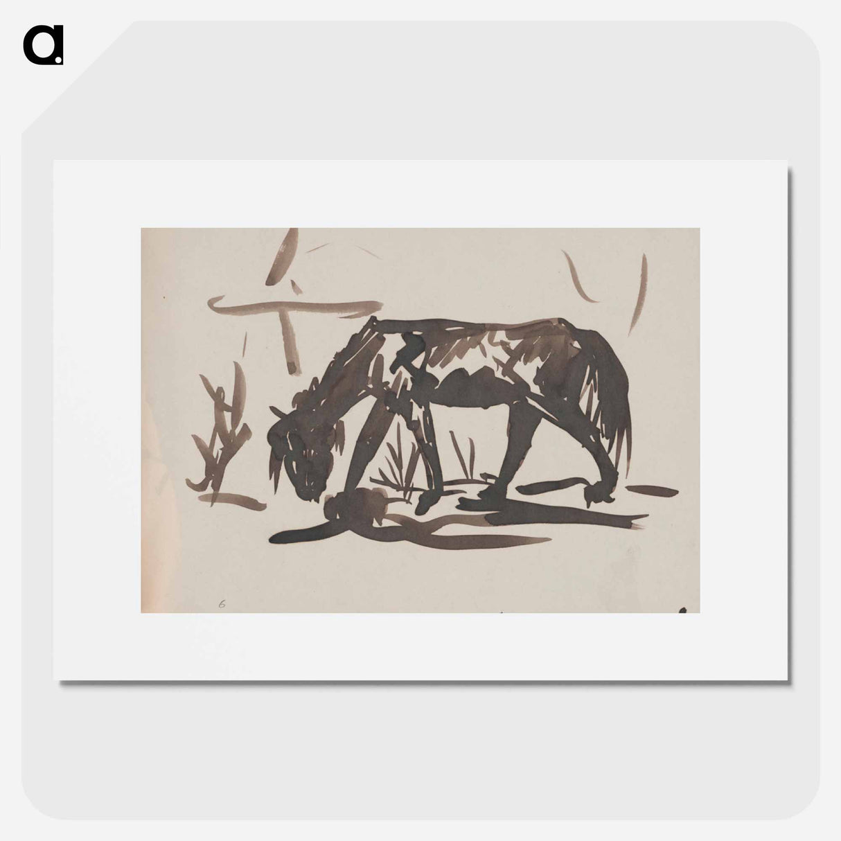 Sketchbook 9 horse - アーノルド ピーター ワイズ クビンチャン Poster.