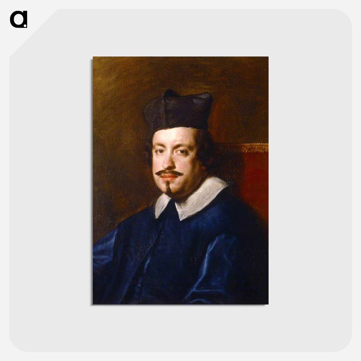 Cardinal Camillo Massimi - ディエゴ ベラスケス Postcard.
