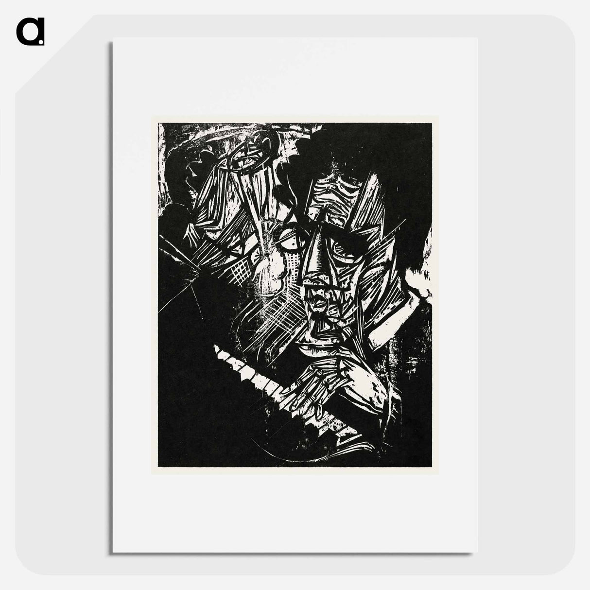 Composer Klemperer - Ernst Ludwig Kirchner Poster.