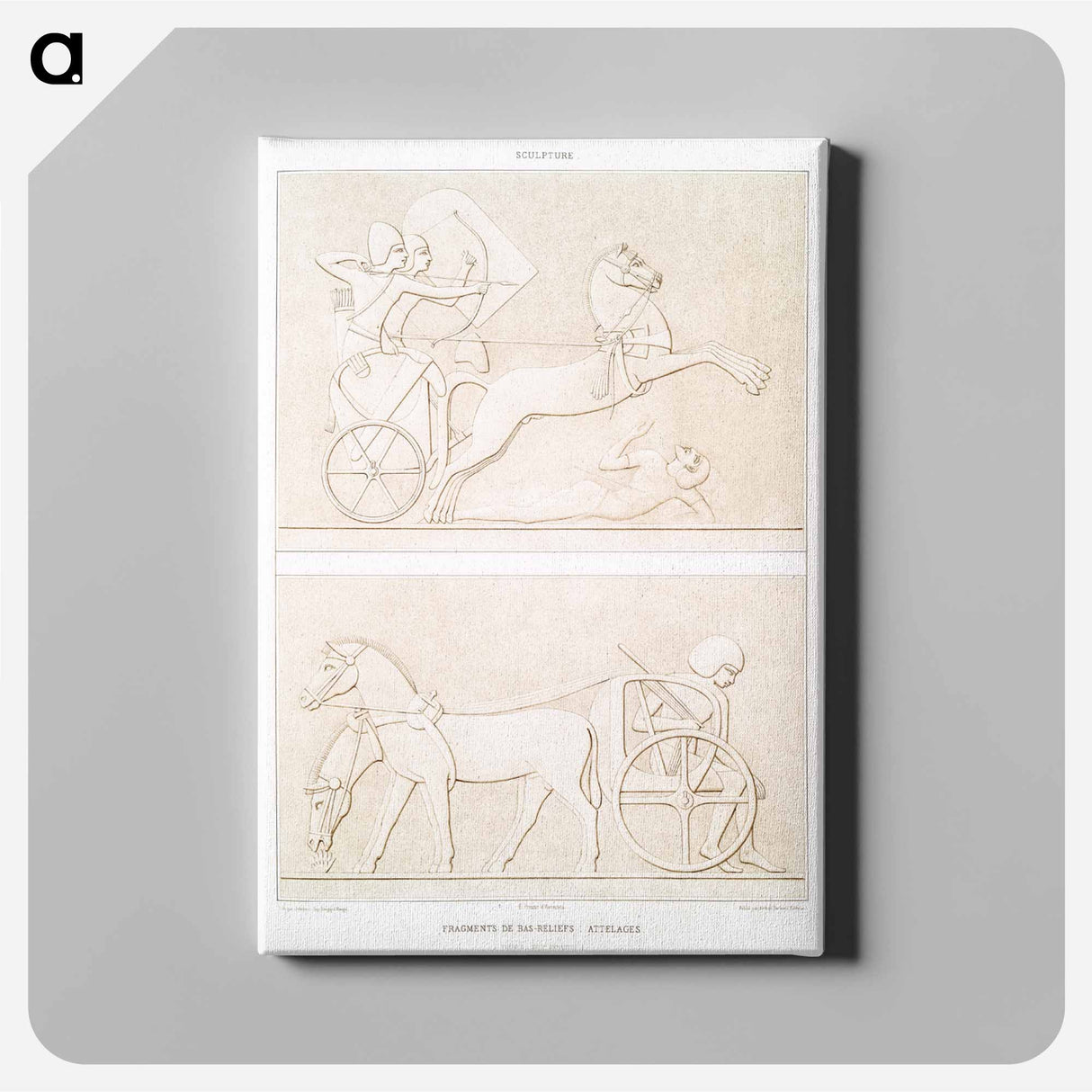 アートパネル-Fragments of Bas-Reliefs
- エジプト美術史 Canvas.