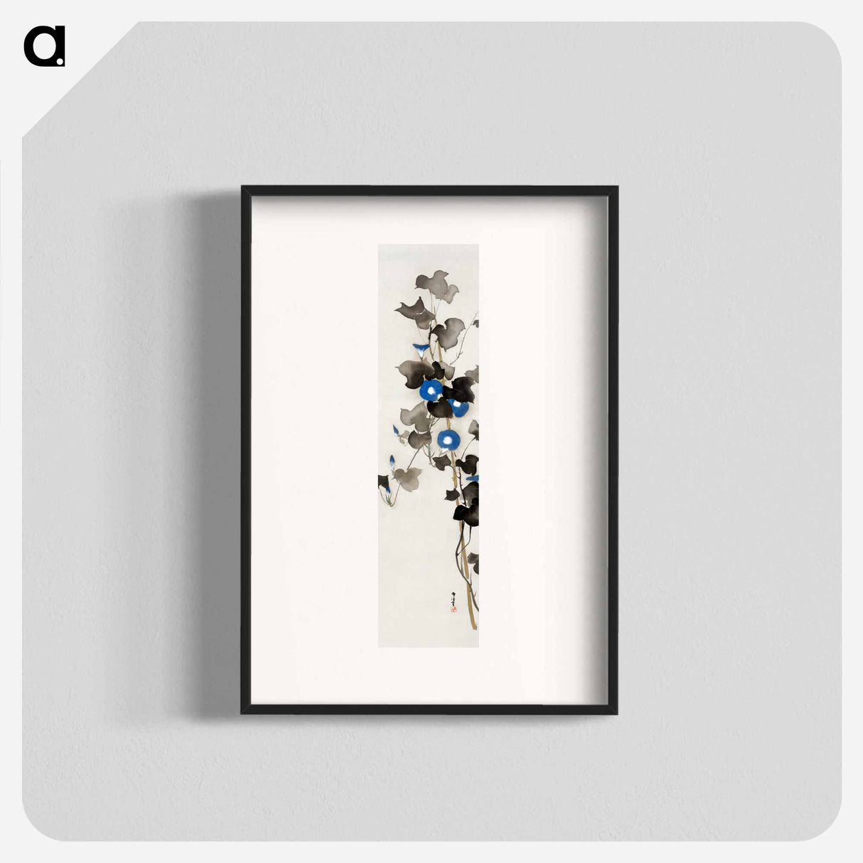 Morning glories - 神坂 雪佳 Poster.