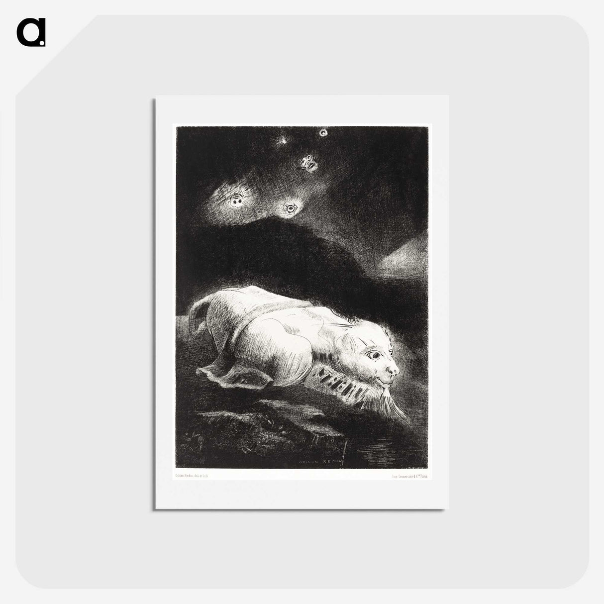 2-9_Odilon-Redon_hagaki