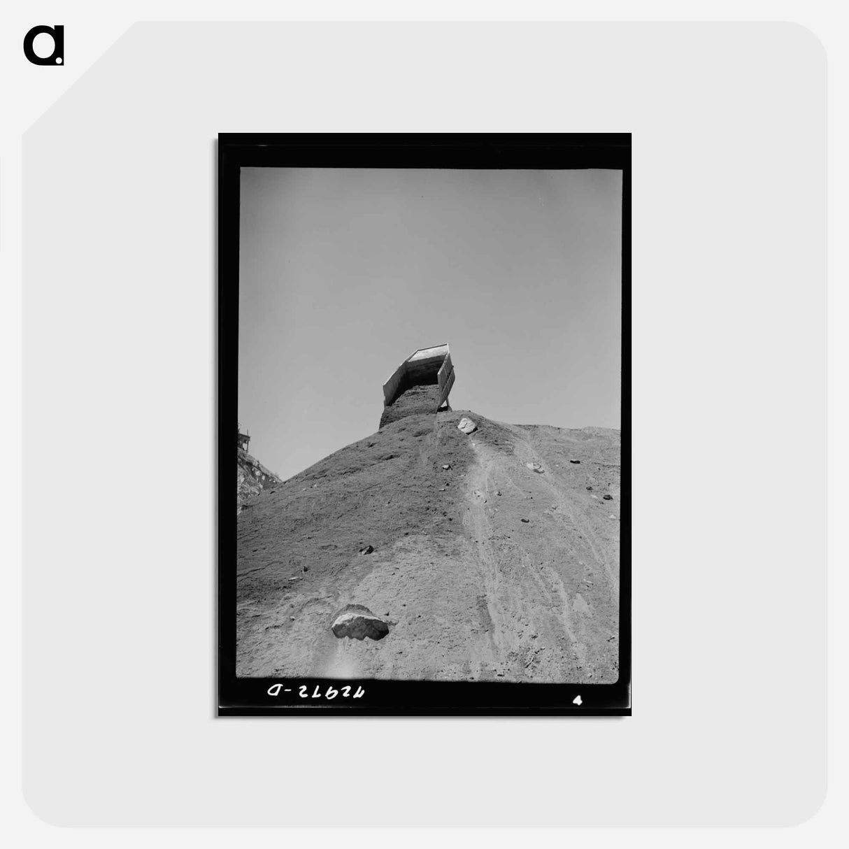 アートポストカード-Shasta Dam Excavation
- ラッセル リー Postcard.