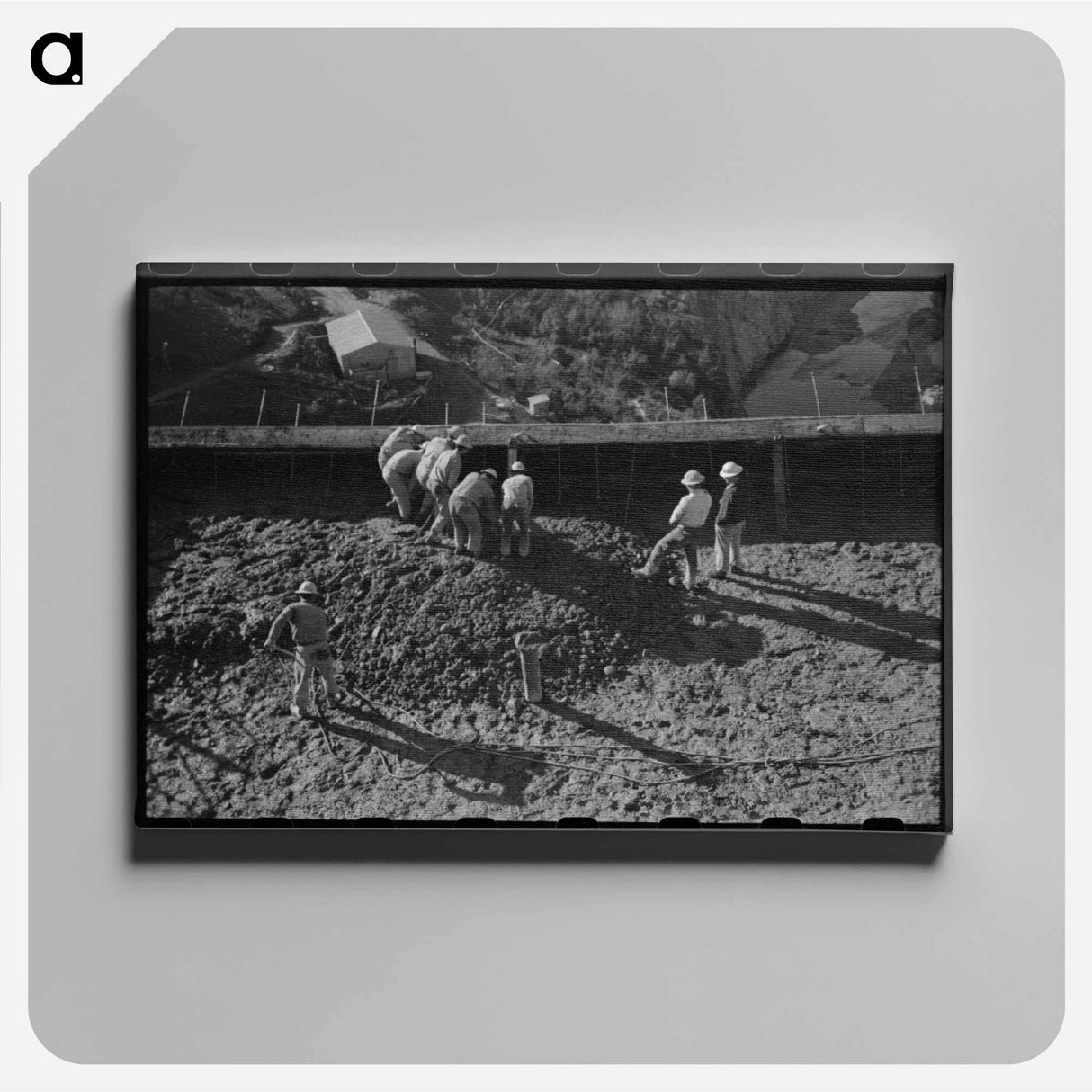 アートパネル-Shasta Dam Construction
- ラッセル リー Canvas.