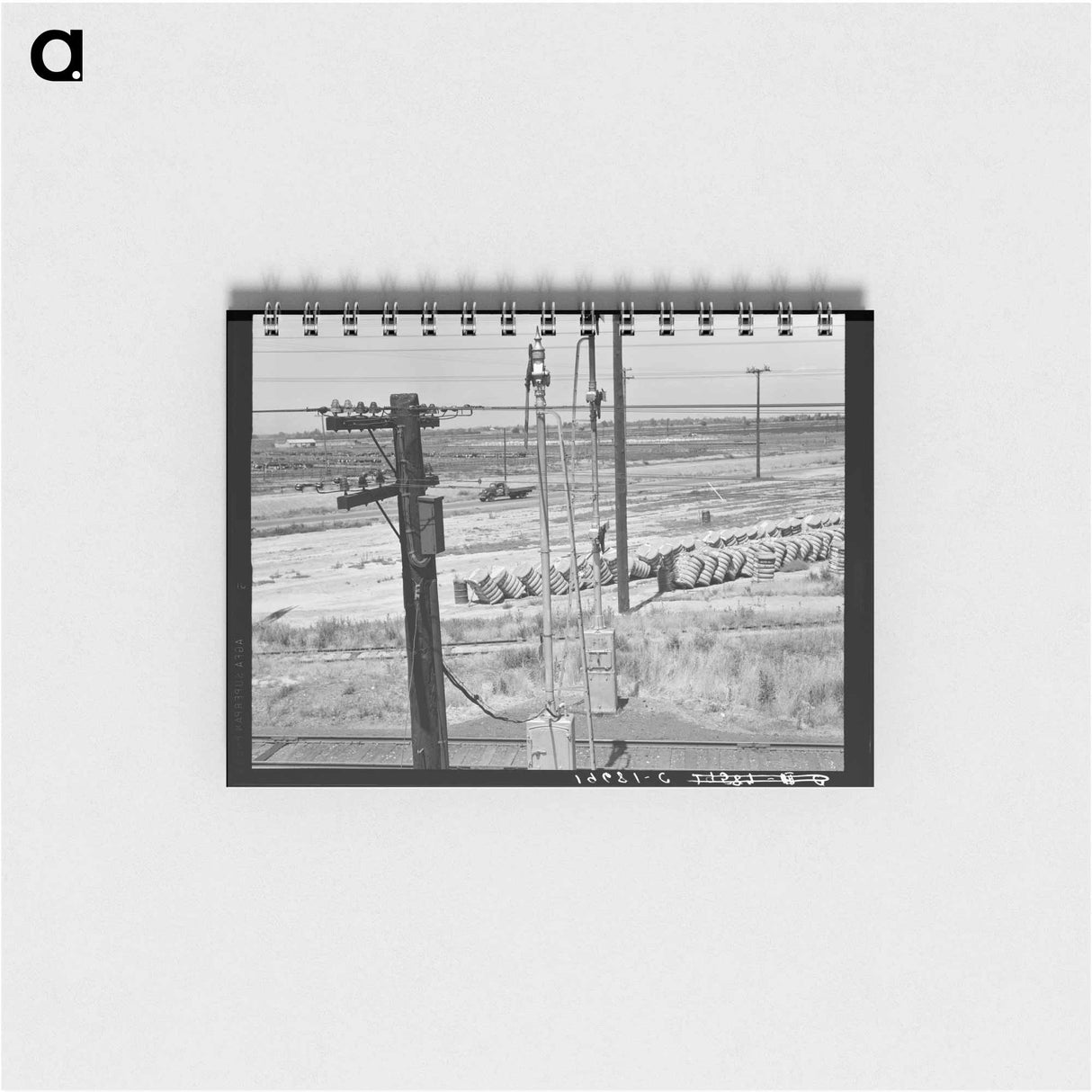 アートメモ帳-Between Tulare and Fresno, California - ドロテア ラング Memo.