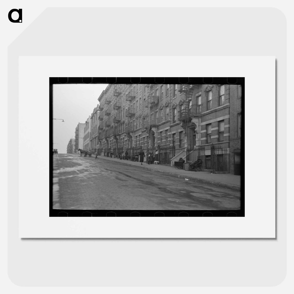 アートポスター-139th Street, New York
- ラッセル リー Poster.