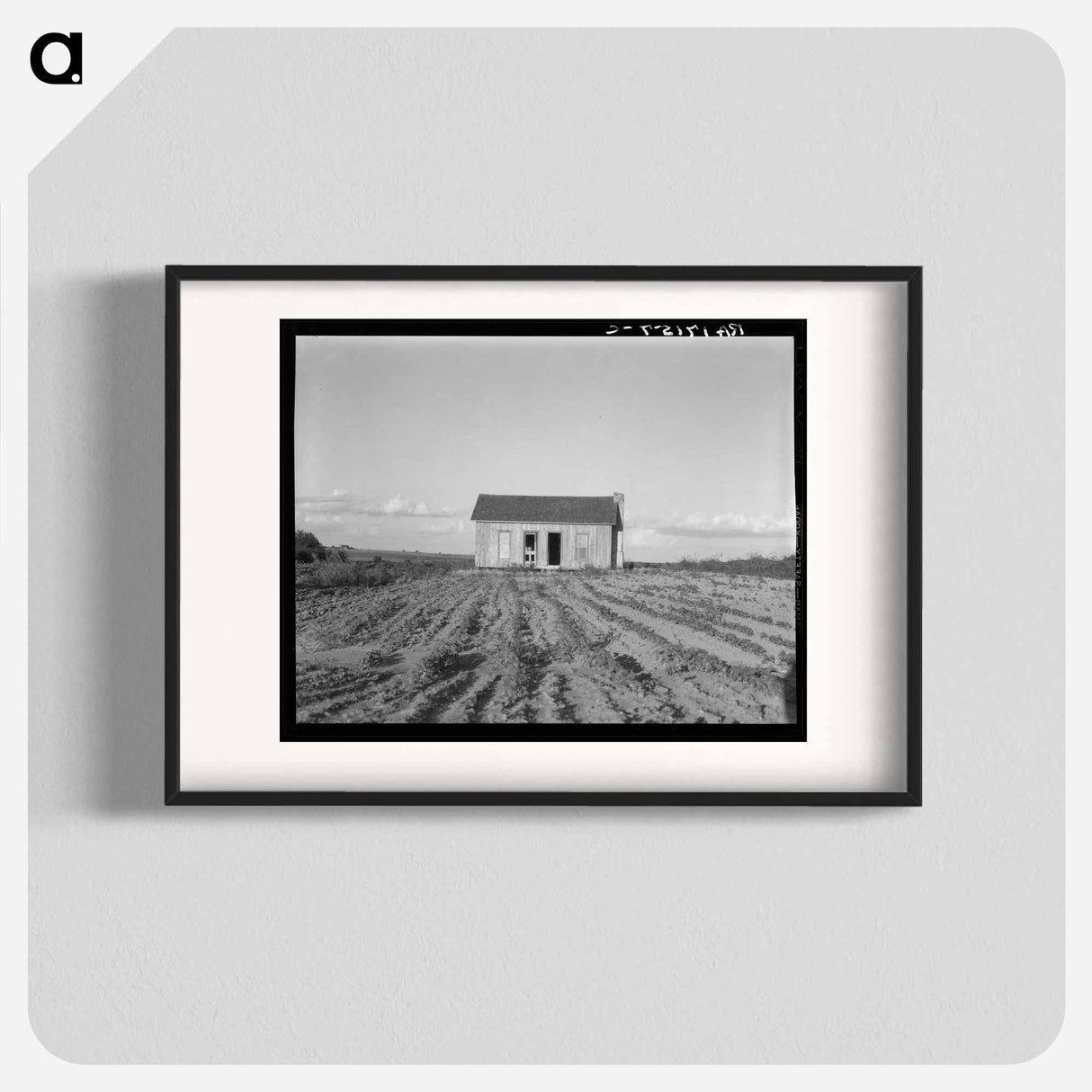 アートポスター-Abandoned tenant house. Childress County, Texas - ドロテア ラング Poster.