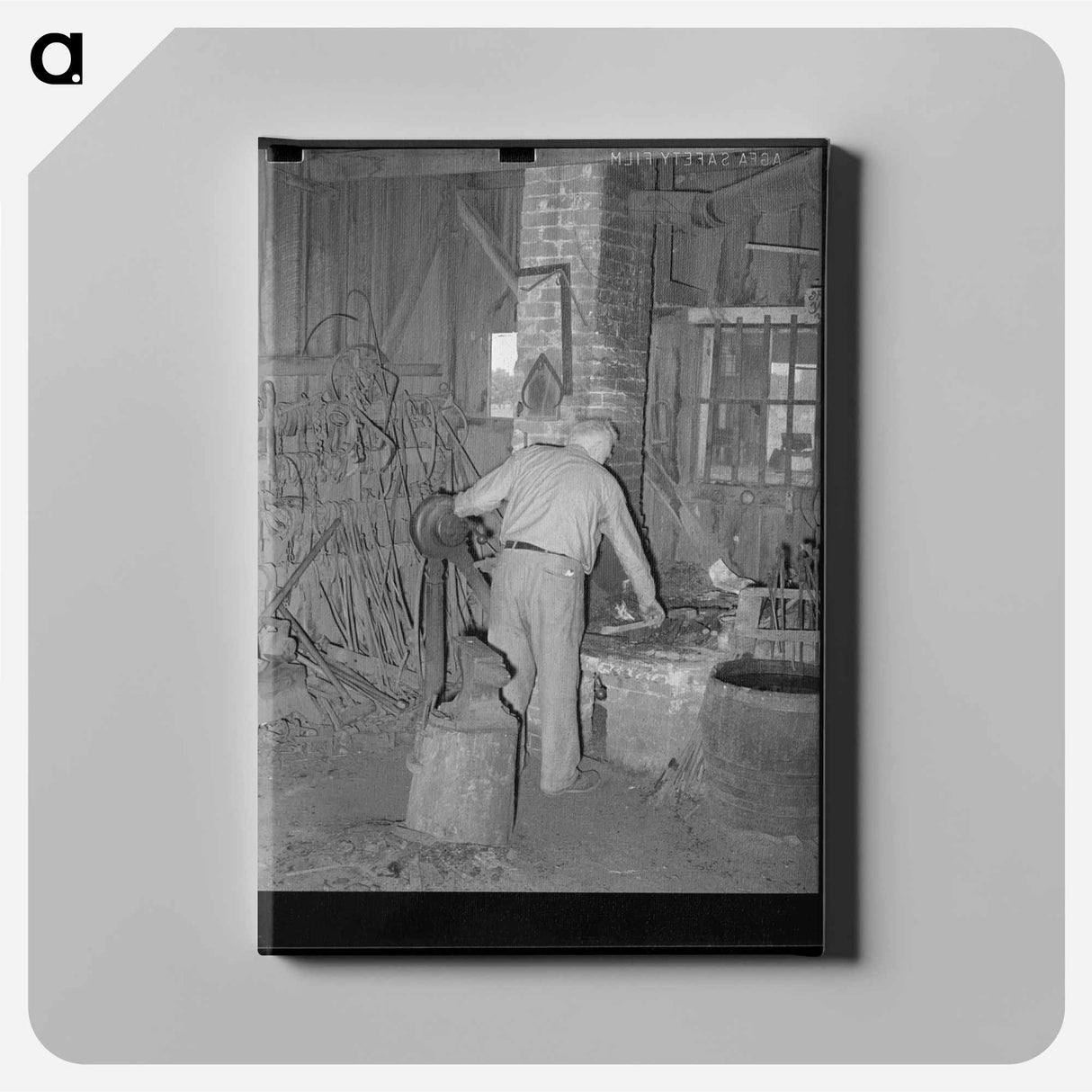 アートパネル-Blacksmith Shop, Marshall
- ラッセル リー Canvas.