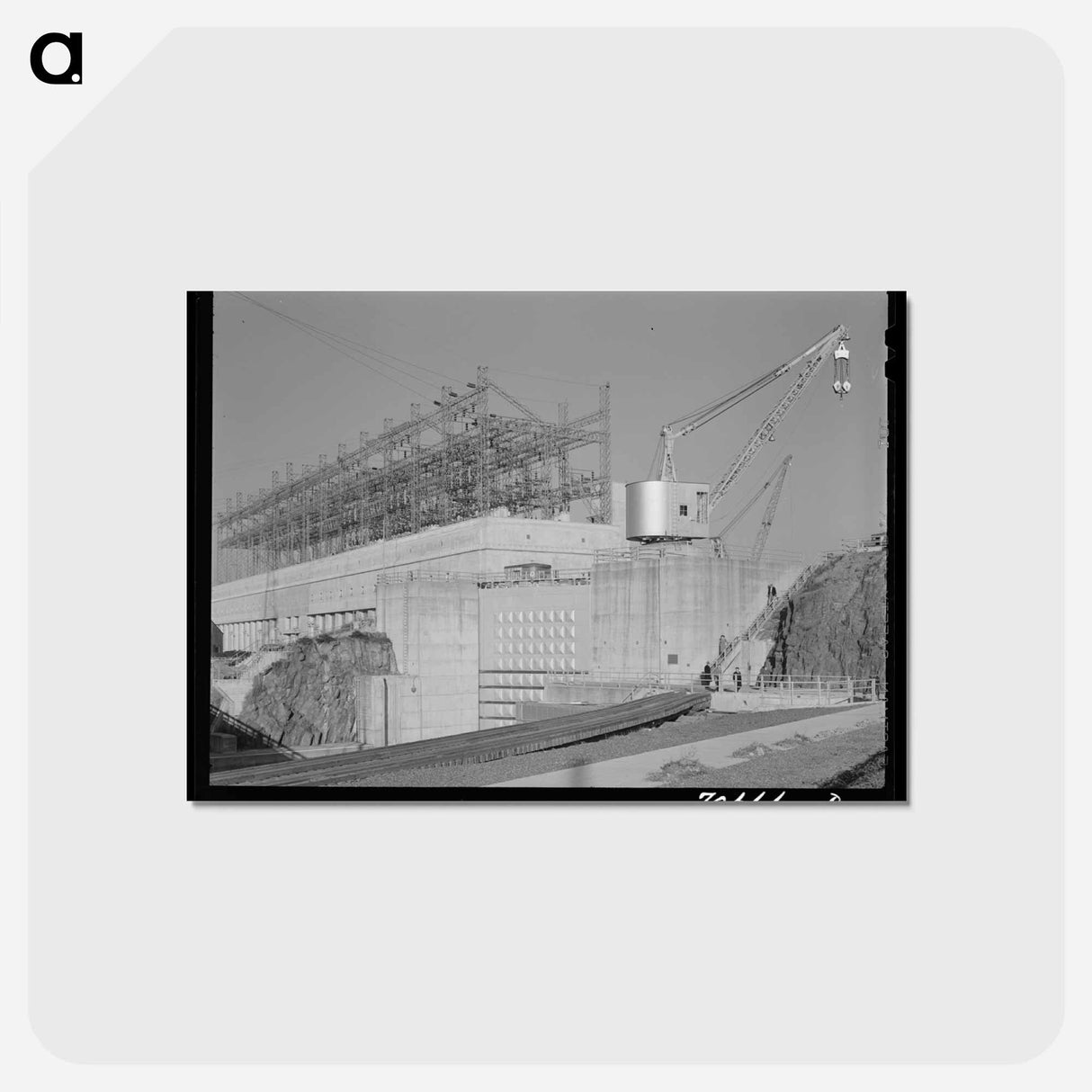 アートポストカード-Bonneville Dam
- ラッセル リー Postcard.