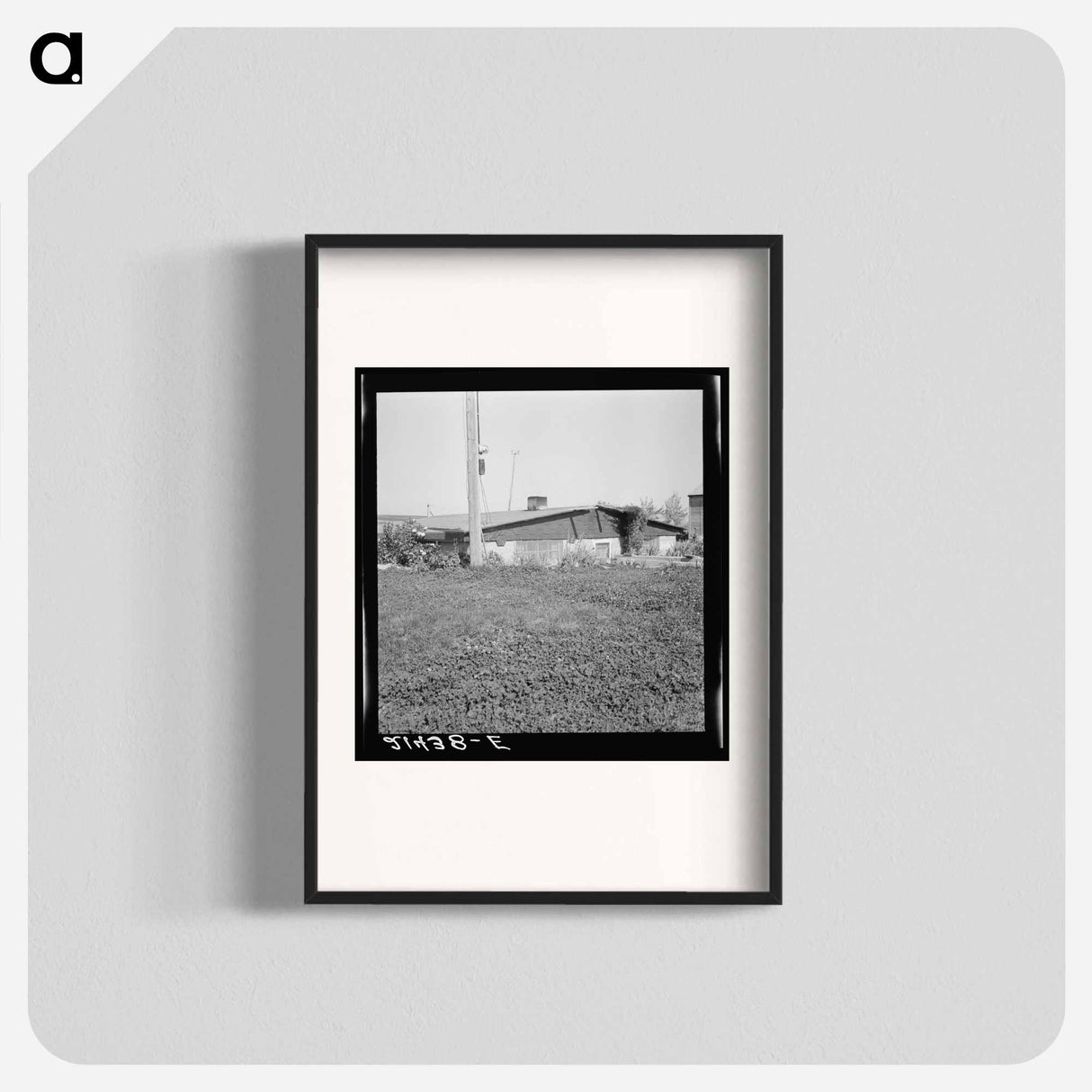 アートポスター-Basement home of one of Stephens brothers, former Nebraska farmer - ドロテア ラング Poster.