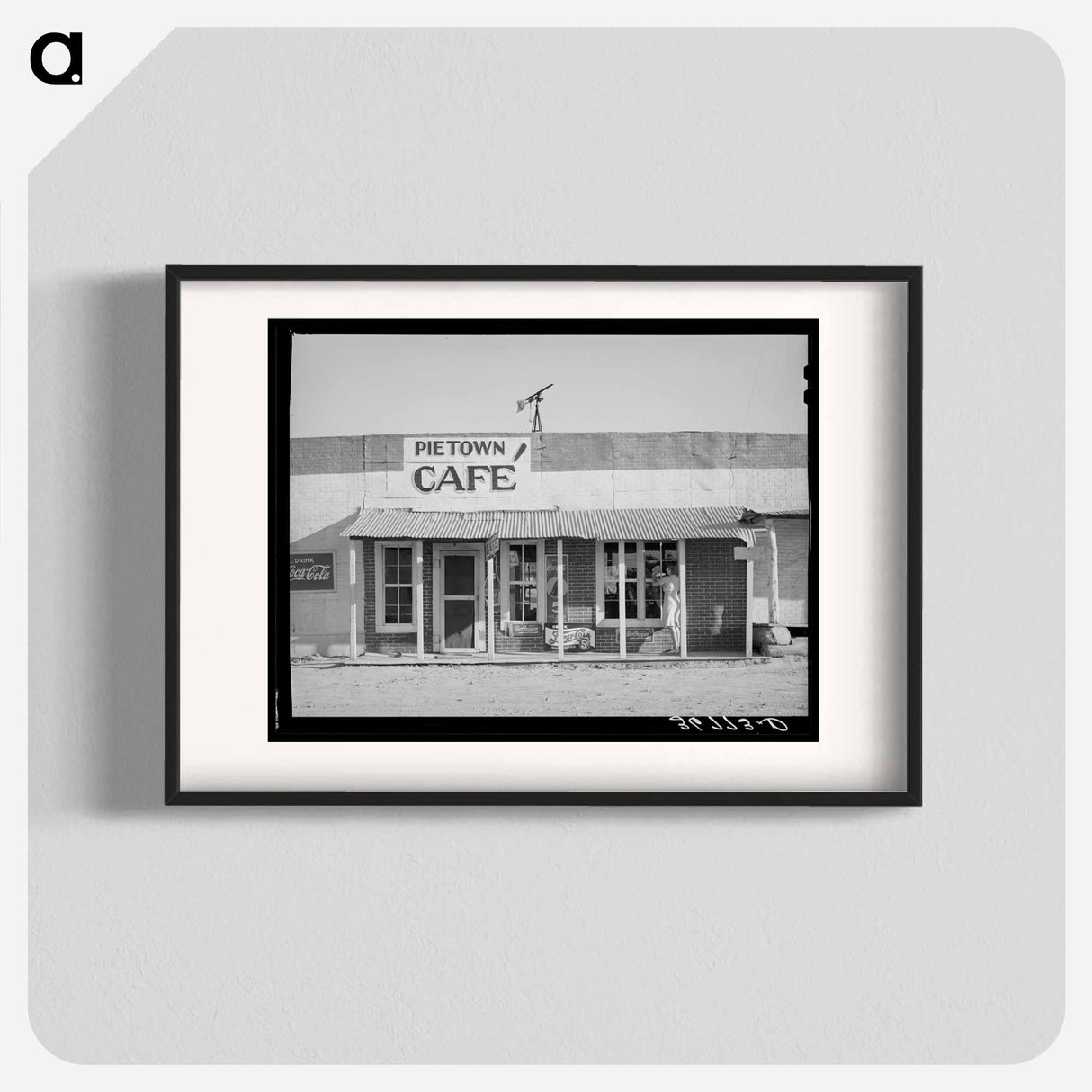 アートポスター-Cafe, Pie Town
- ラッセル リー Poster.