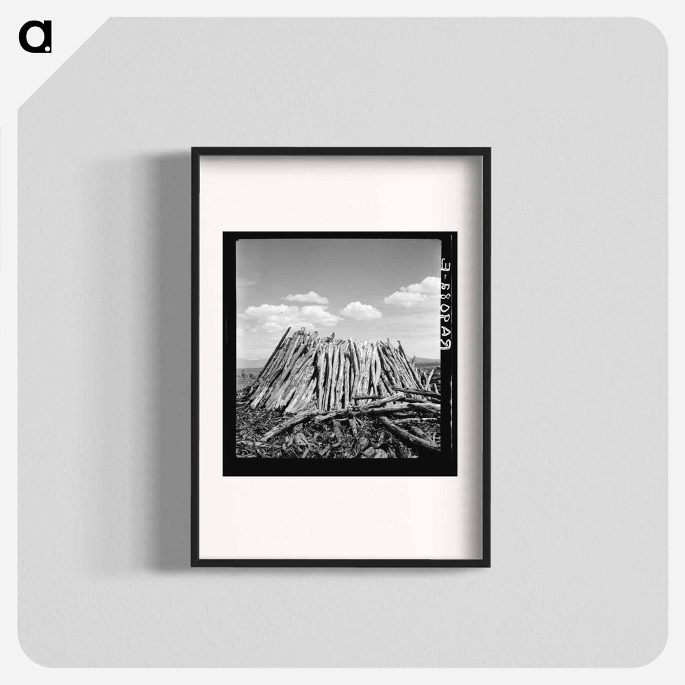 Central Utah dry land adjustment project - Dorothea Lange Poster.