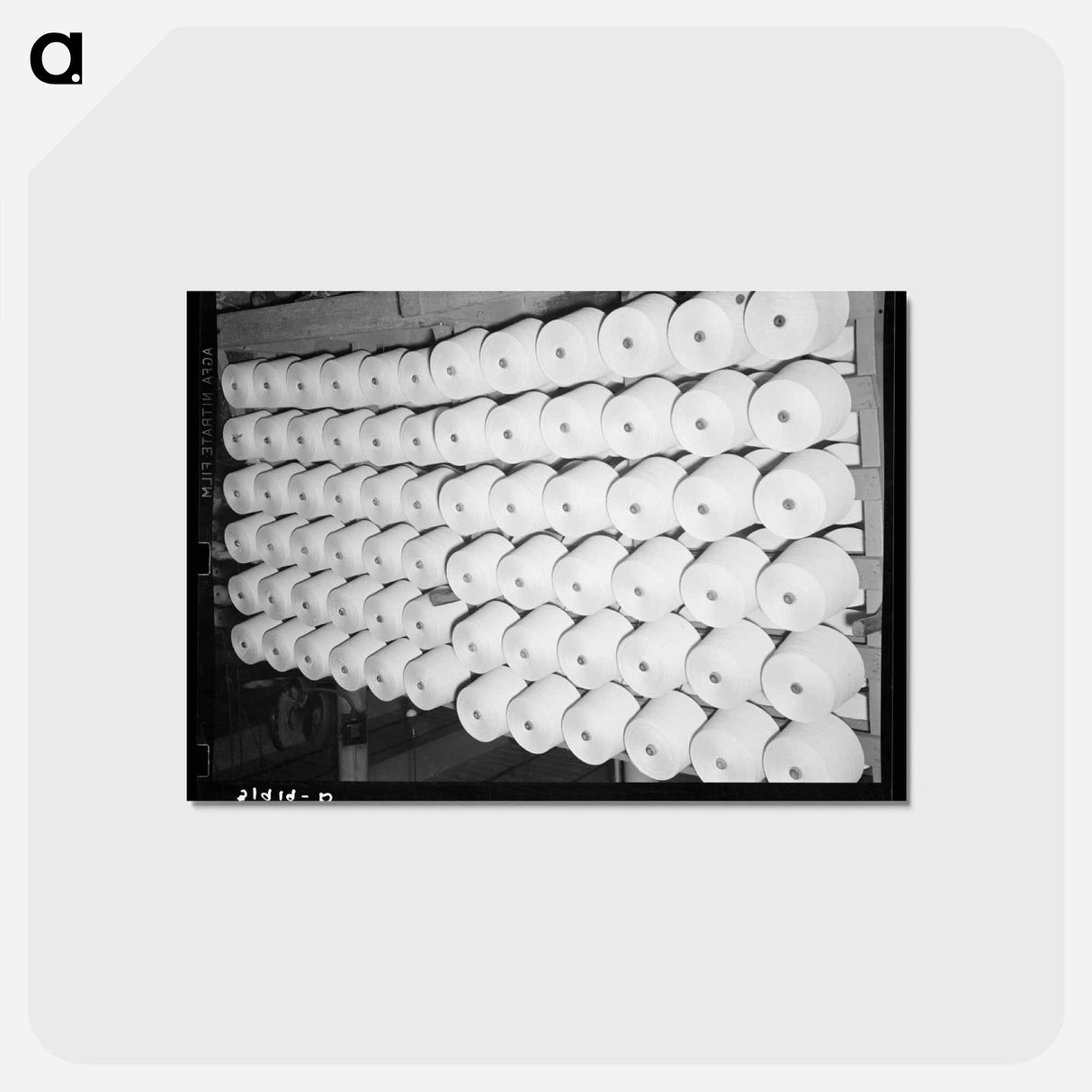 アートポストカード-Spools of Cotton Thread
- ラッセル リー Postcard.