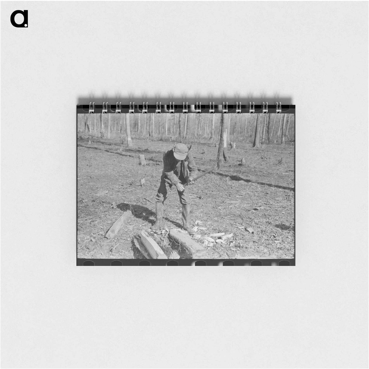 アートメモ帳-Farmer Striking a Match
- ラッセル リー Memo.