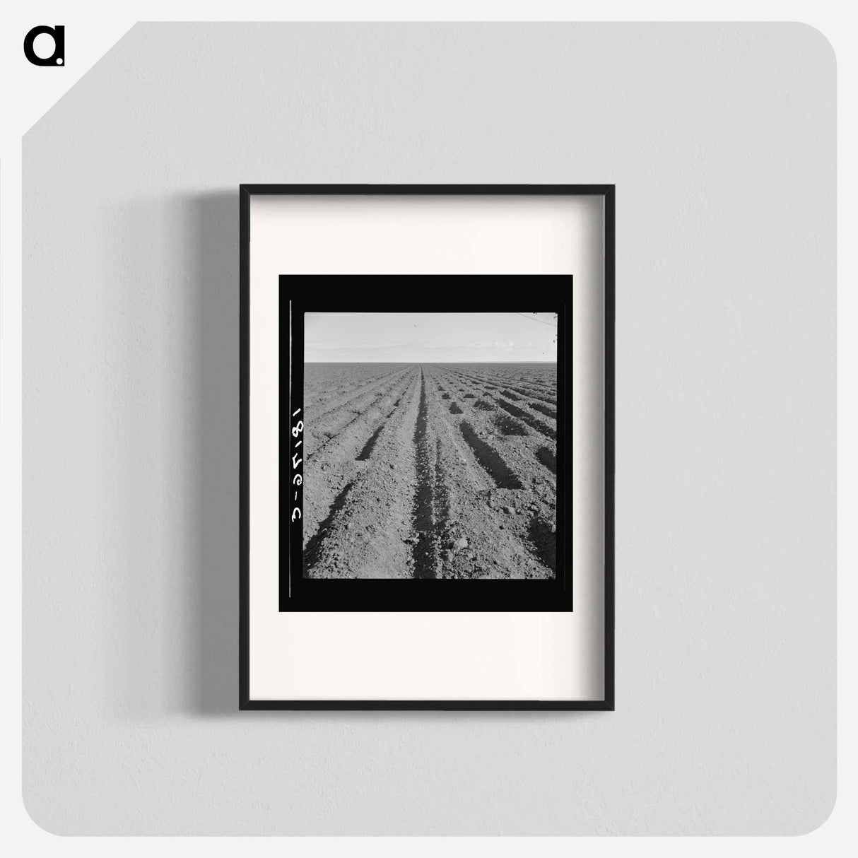 アートポスター-Basin listing on the great plains of the Texas Panhandle - ドロテア ラング Poster.
