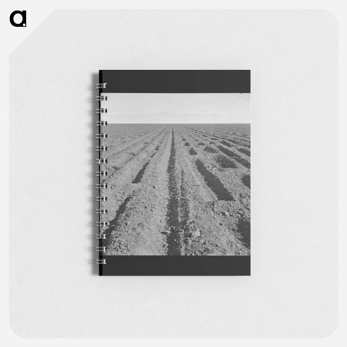 アートメモ帳-Basin listing on the great plains of the Texas Panhandle - ドロテア ラング Memo.