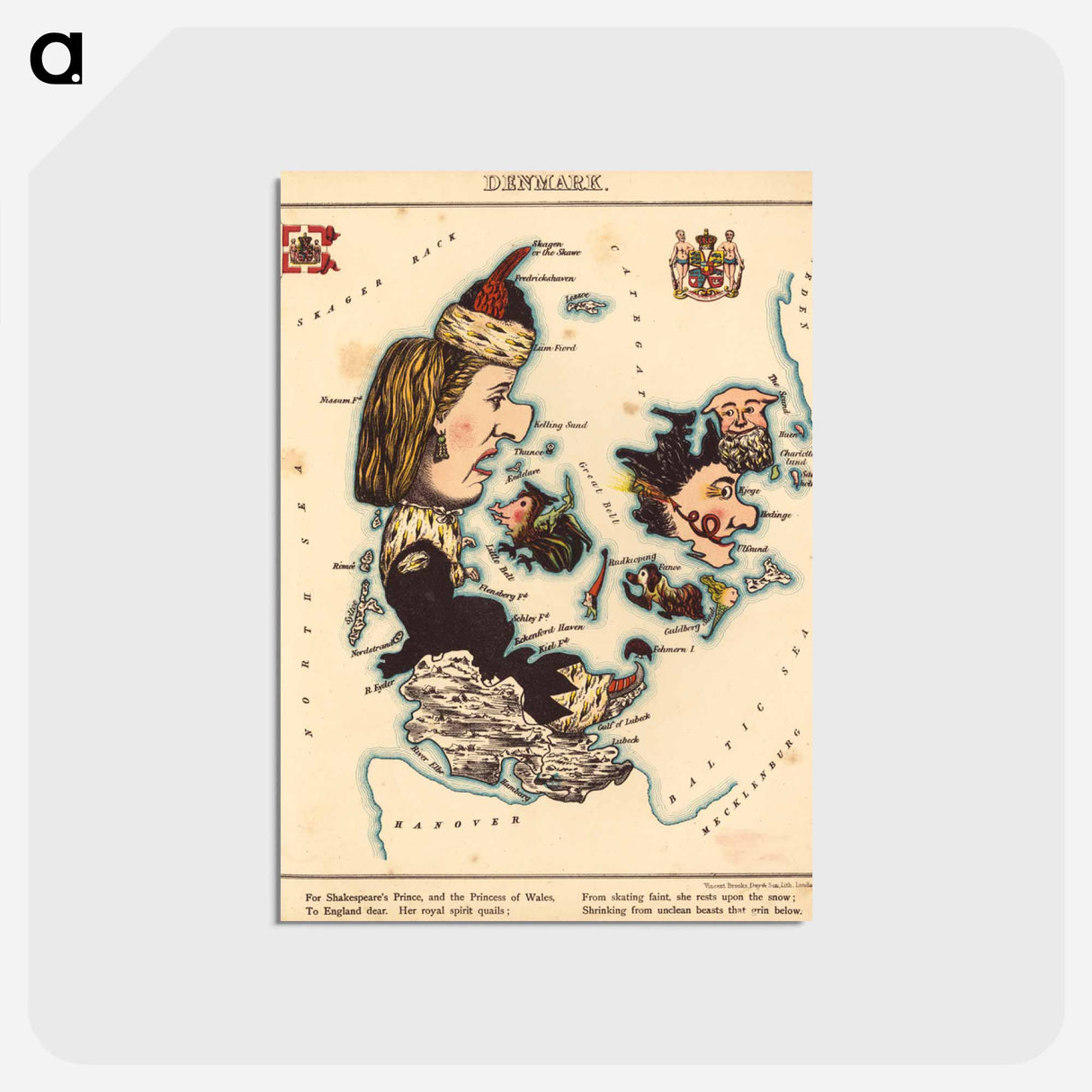 アートポストカード-Denmark
- ボストン公共図書館 Postcard.