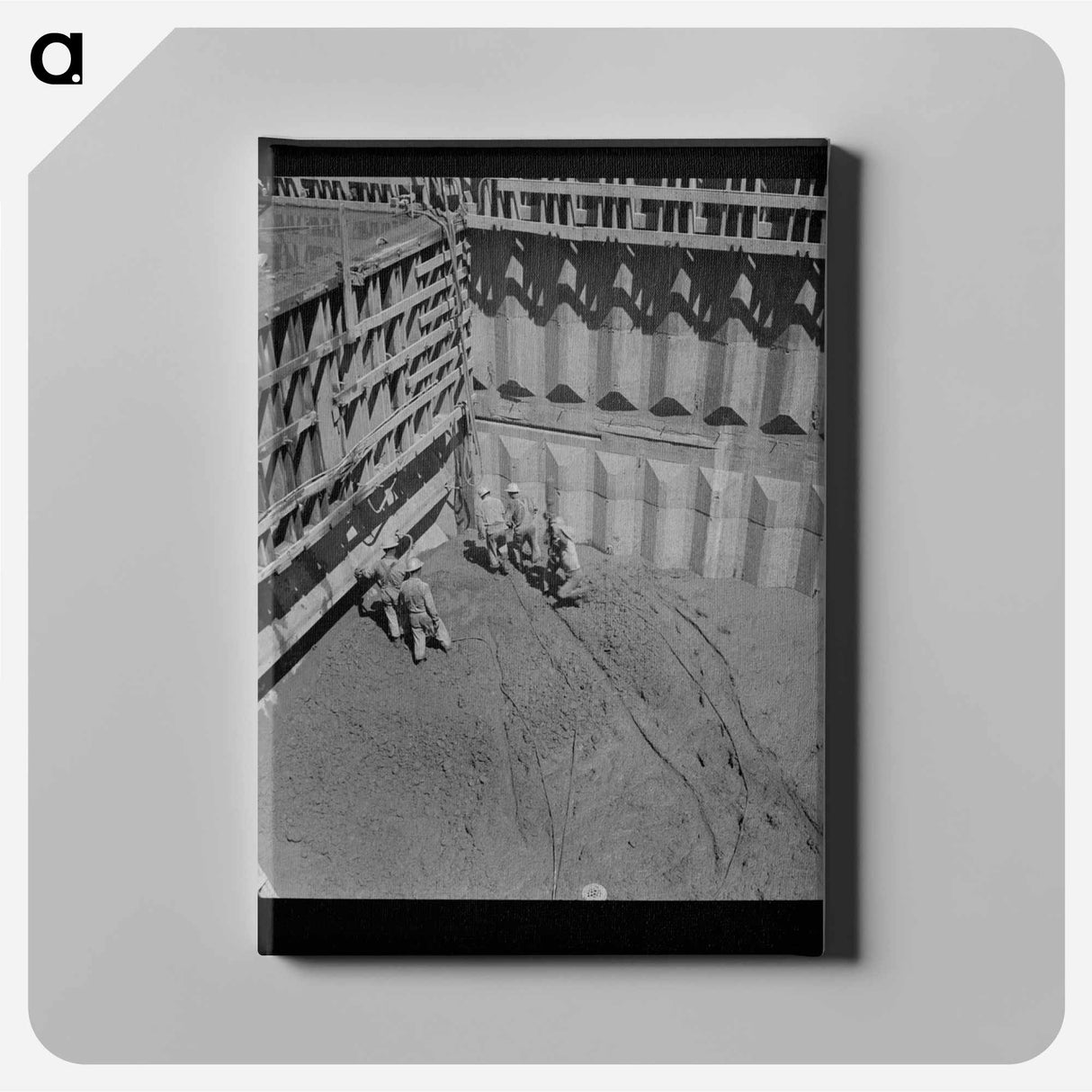 アートパネル-Shasta Dam Construction
- ラッセル リー Canvas.