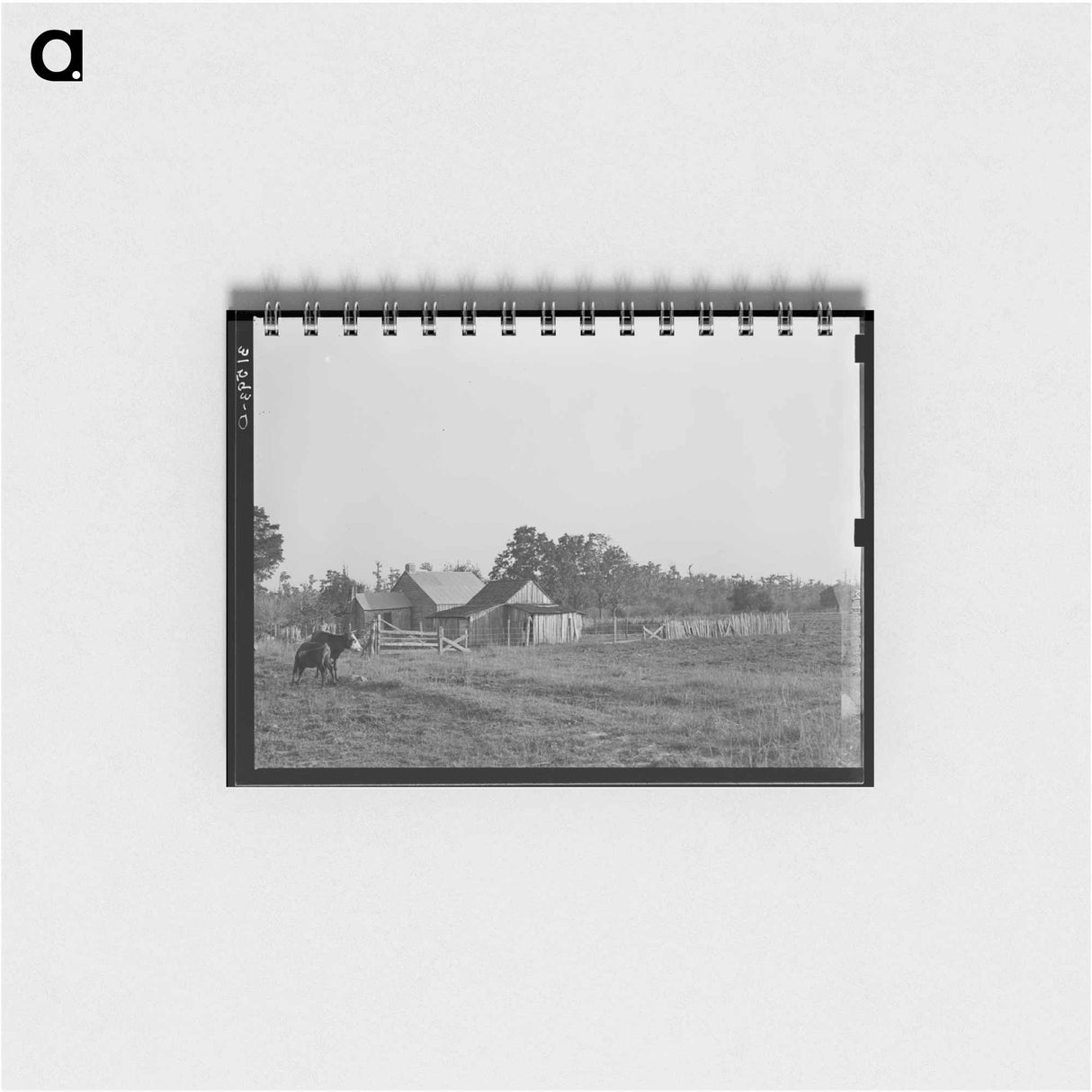 アートメモ帳-Farmstead Near Crowley
- ラッセル リー Memo.