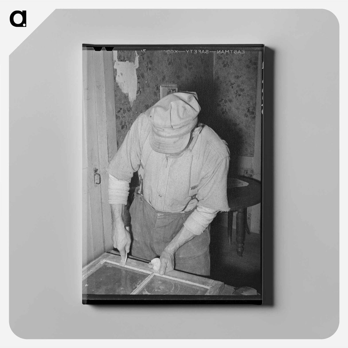 アートパネル-Farmer Puttying a Window
- ラッセル リー Canvas.