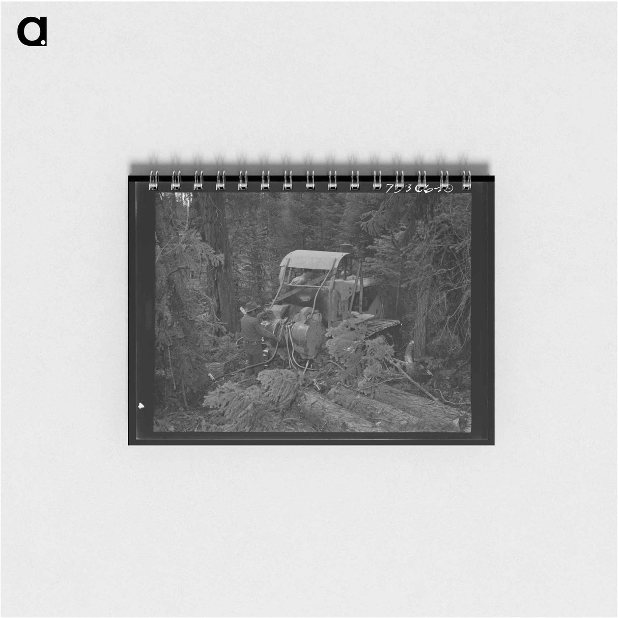 アートメモ帳-Diesel Caterpillar
- ラッセル リー Memo.