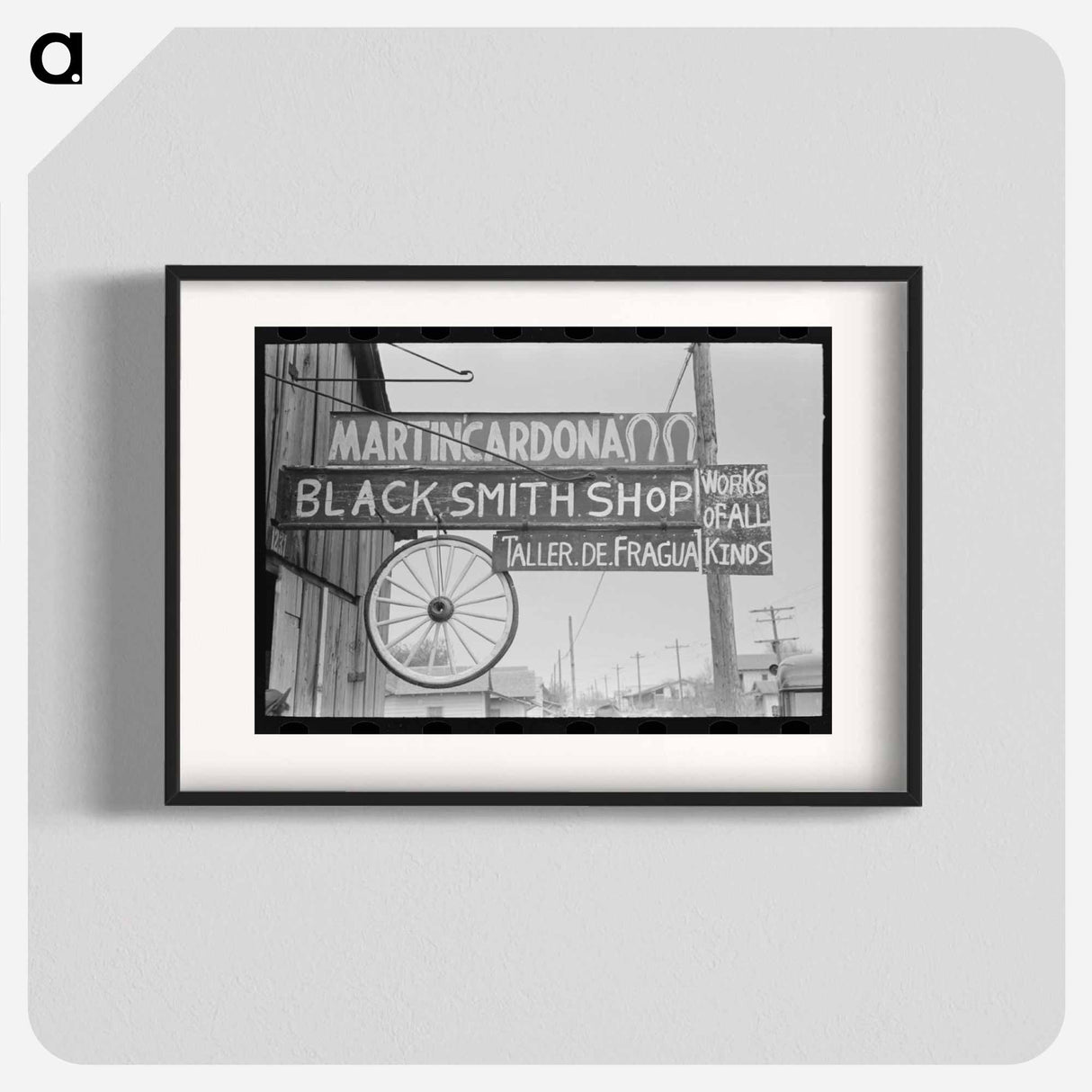 アートポスター-Blacksmith Shop, San Antonio
- ラッセル リー Poster.