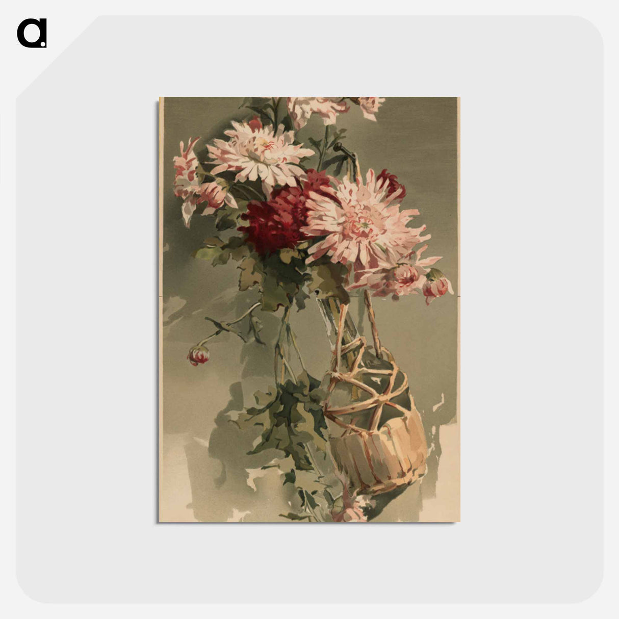 アートポストカード-Chrysanthemums
- ボストン公共図書館 Postcard.