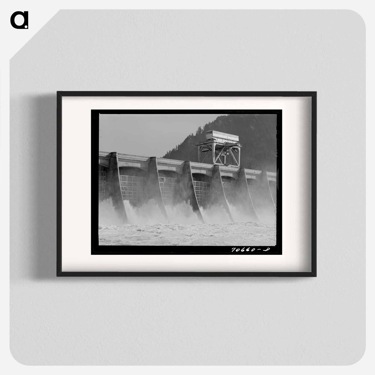 アートポスター-Bonneville Dam Spillway
- ラッセル リー Poster.