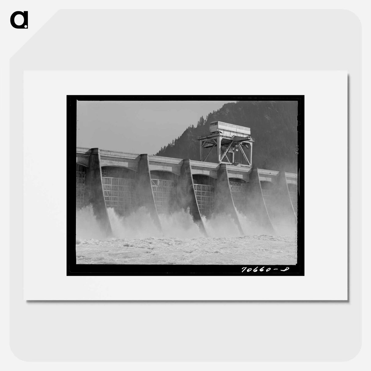 アートポスター-Bonneville Dam Spillway
- ラッセル リー Poster.