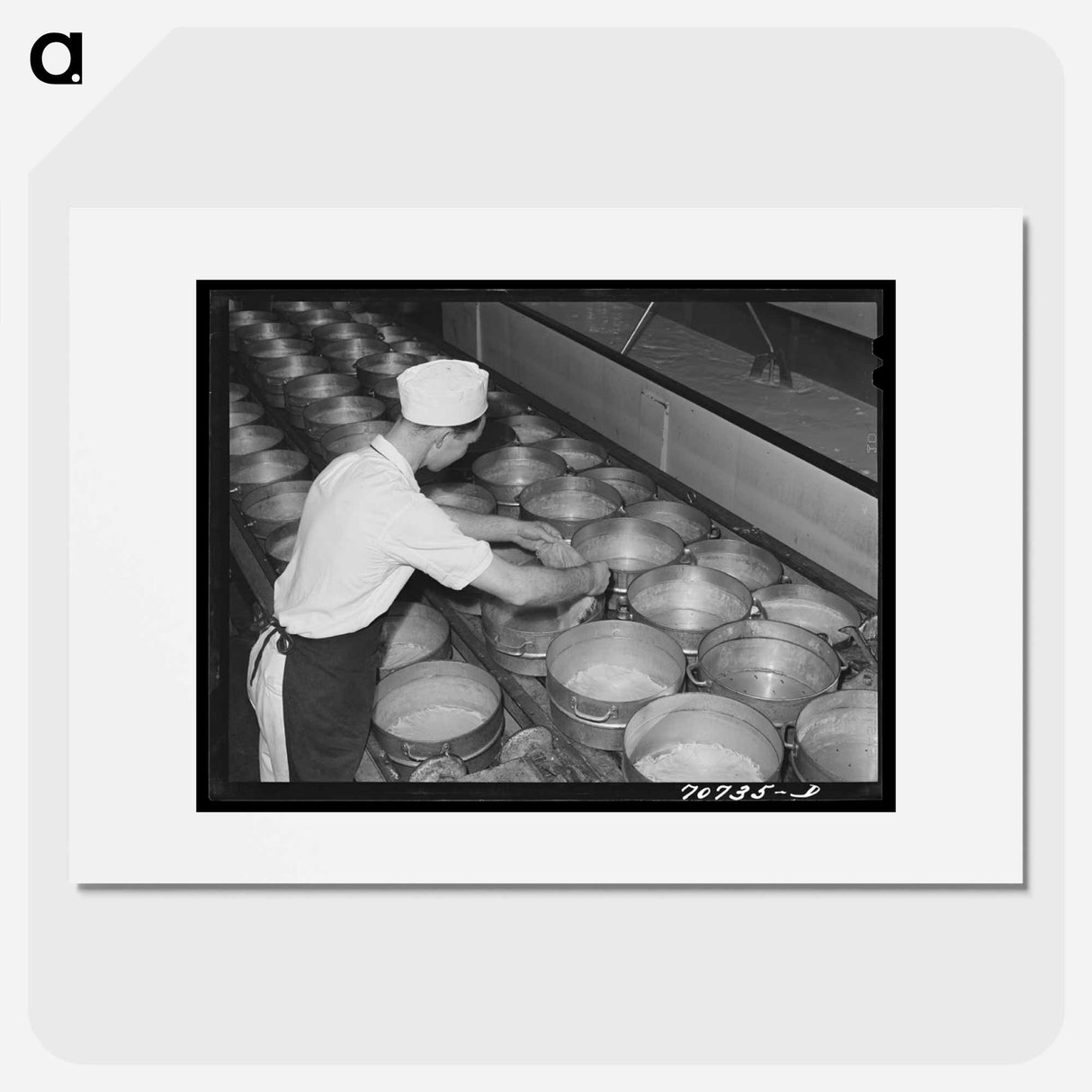 アートポスター-Cheese Molds, Tillamook
- ラッセル リー Poster.