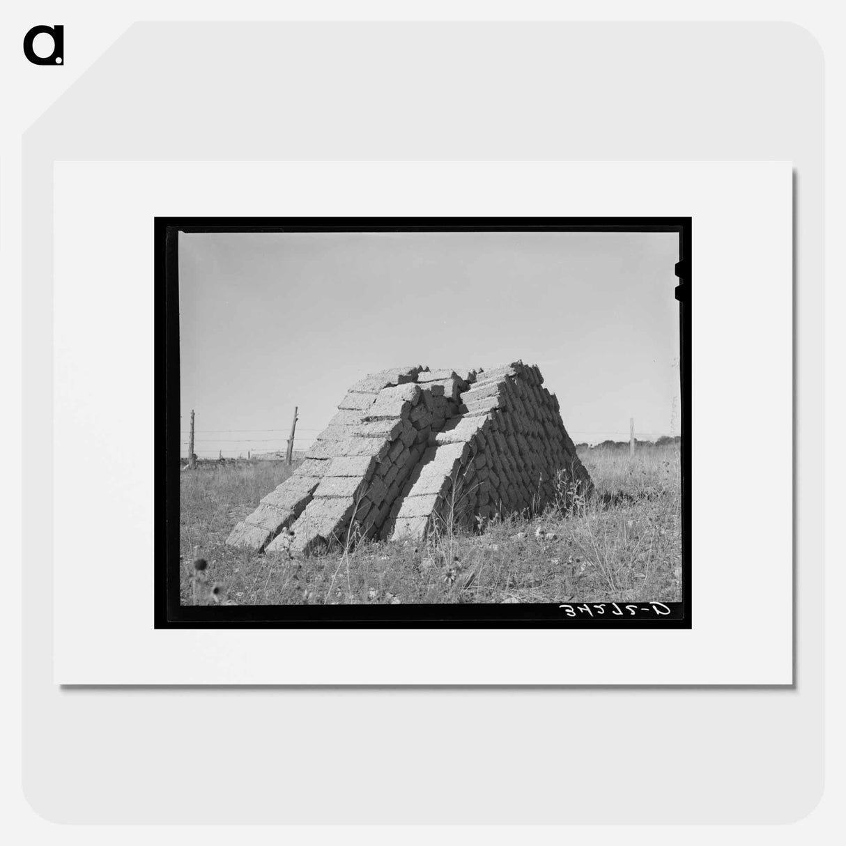 アートポスター-Adobe Brick, Questa
- ラッセル リー Poster.