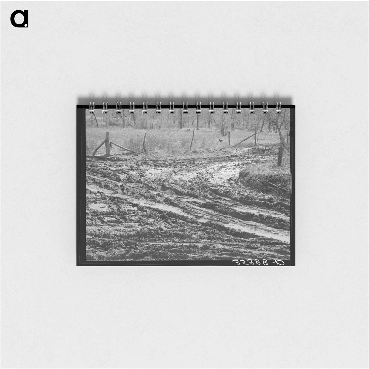 アートメモ帳-Intersection of Muddy Roads
- ラッセル リー Memo.