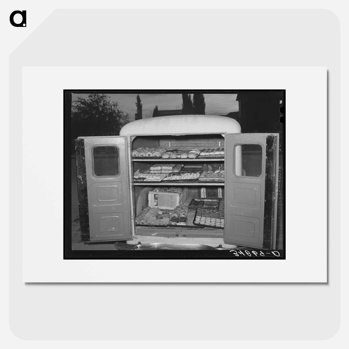 アートポスター-Bakery Truck, San Angelo
- ラッセル リー Poster.