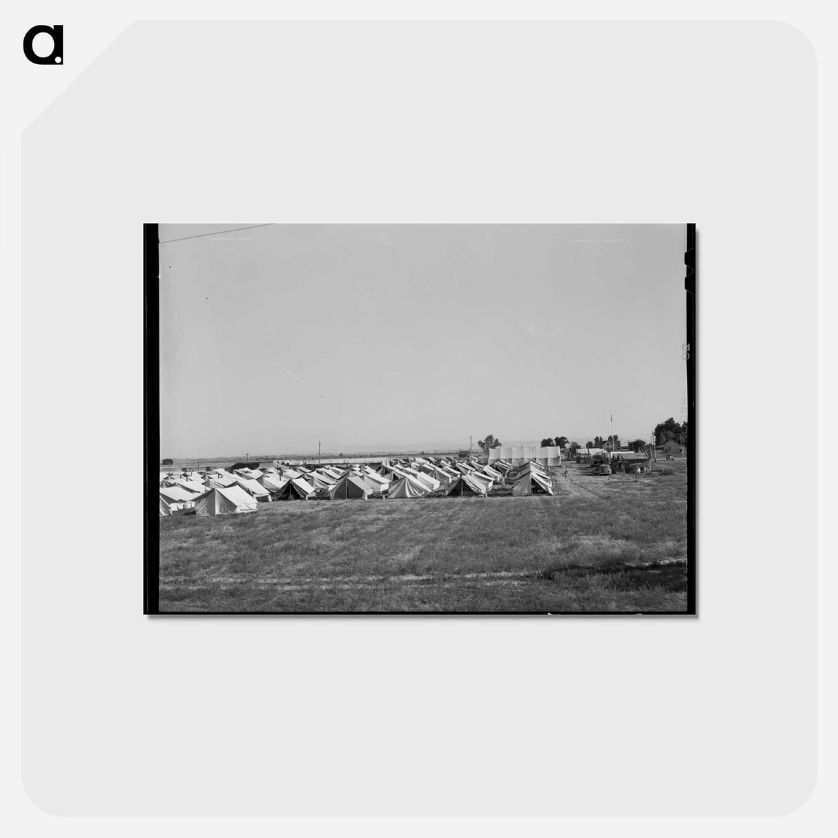 アートポストカード-Nyssa FSA Camp
- ラッセル リー Postcard.