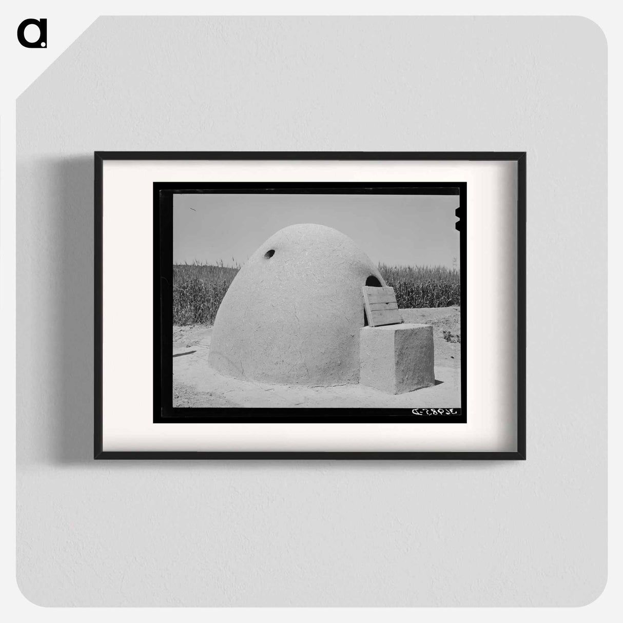 アートポスター-Adobe Oven, Chamisal
- ラッセル リー Poster.